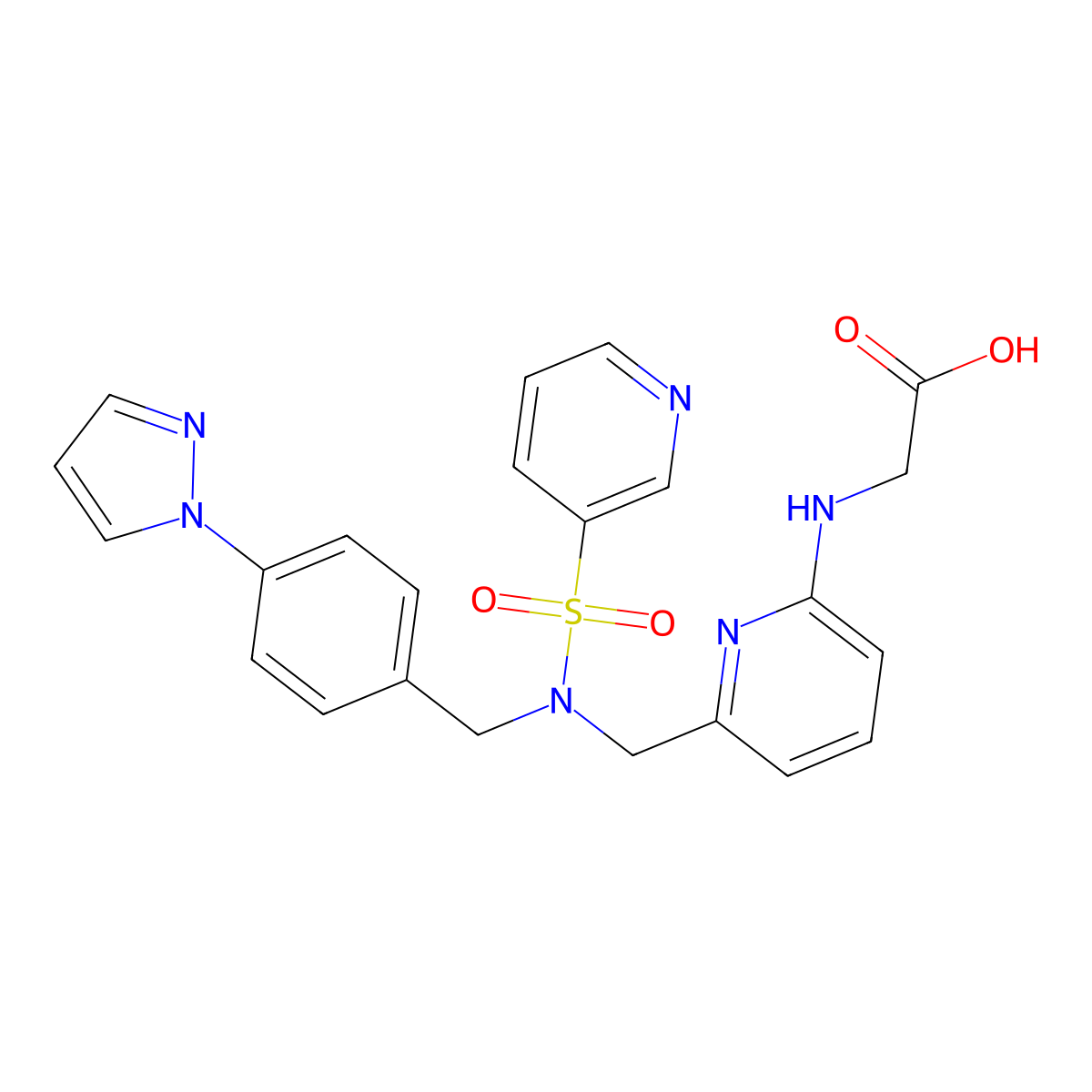 Omidenepag molecular structure, CAS 1187451-41-7