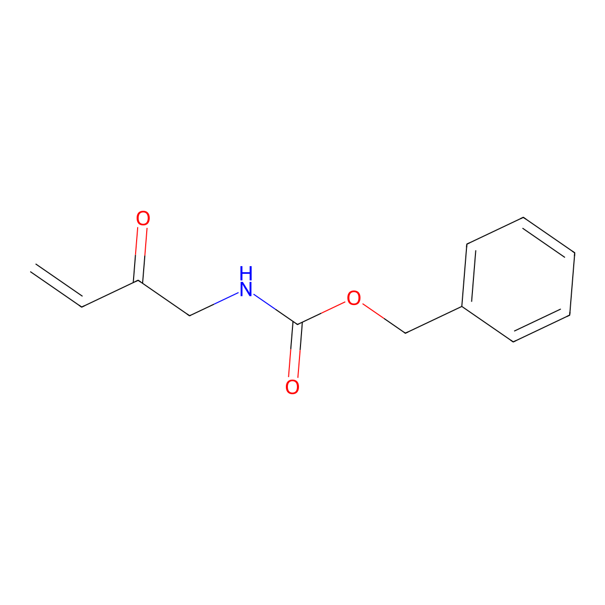 Benzyl N-(2-oxobut-3-EN-1-YL)carbamate molecular structure, CAS 1187487-23-5
