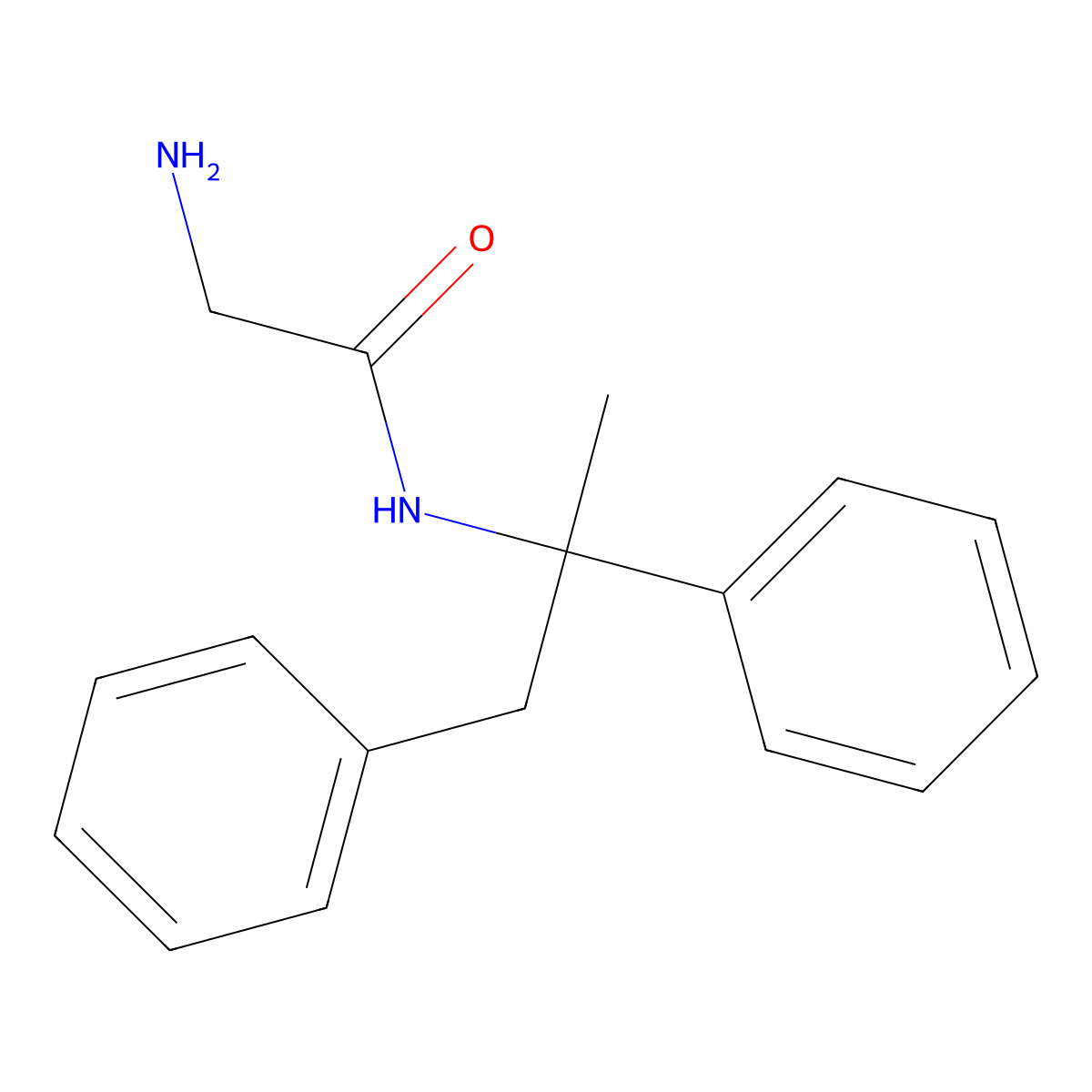 Remacemide molecular structure, CAS 118754-12-4