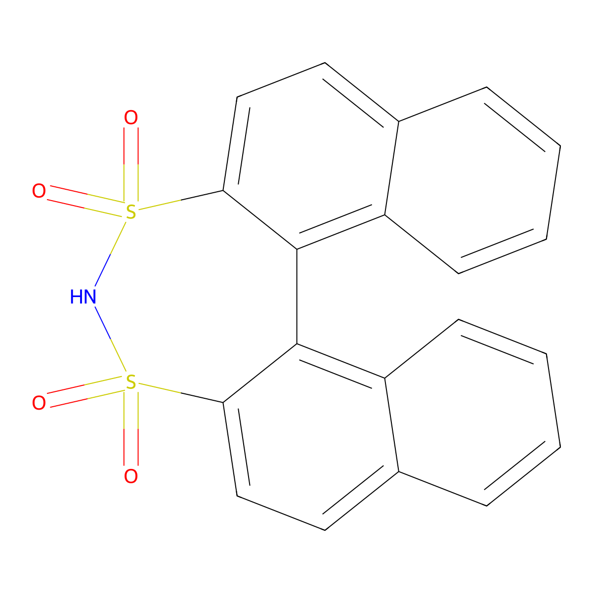 (R)-1,1'-Binaphthyl-2,2'-disulfonamide molecular structure, CAS 1187629-41-9