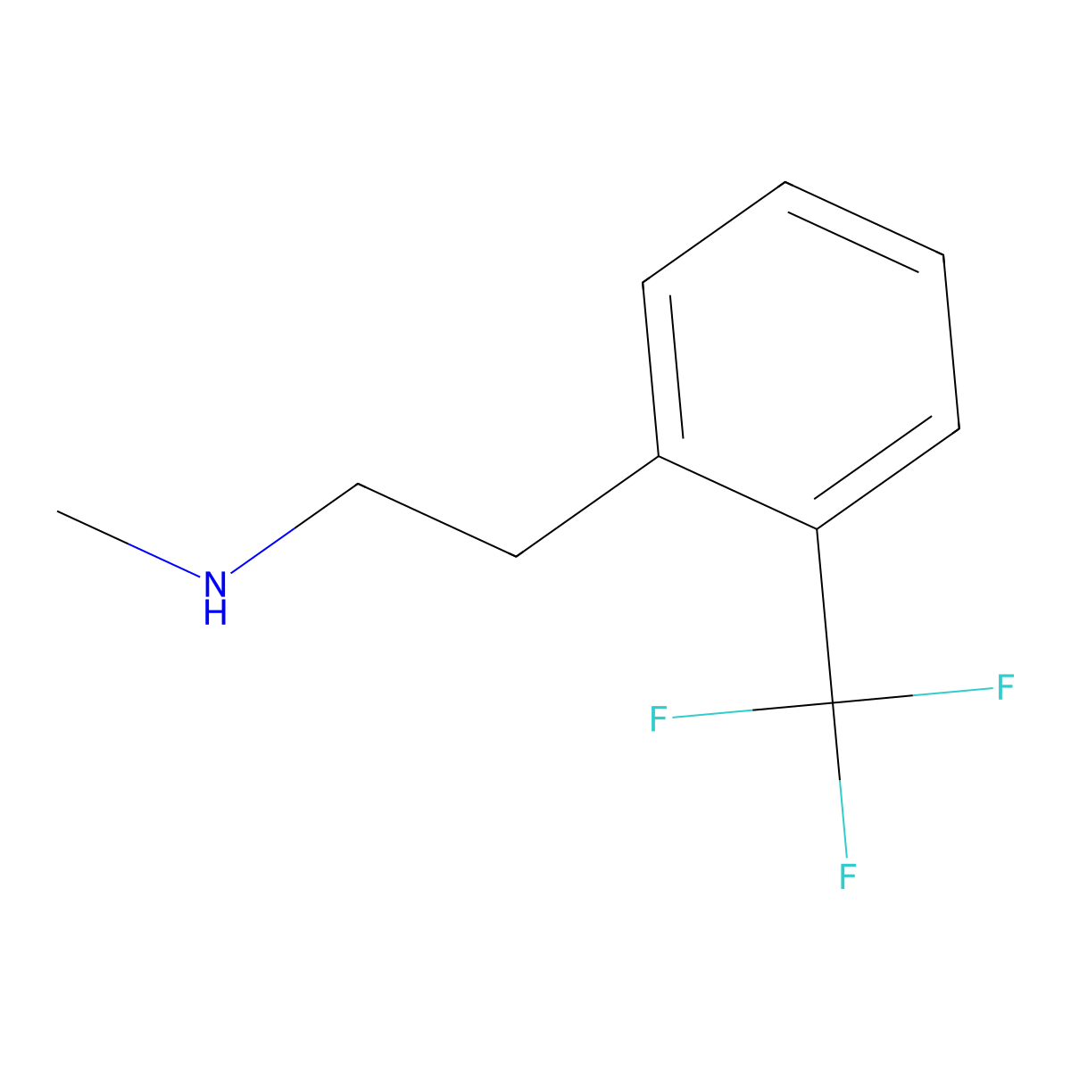 Methyl-[2-(2-trifluoromethyl-phenyl)-ethyl]-amine molecular structure, CAS 1187928-93-3