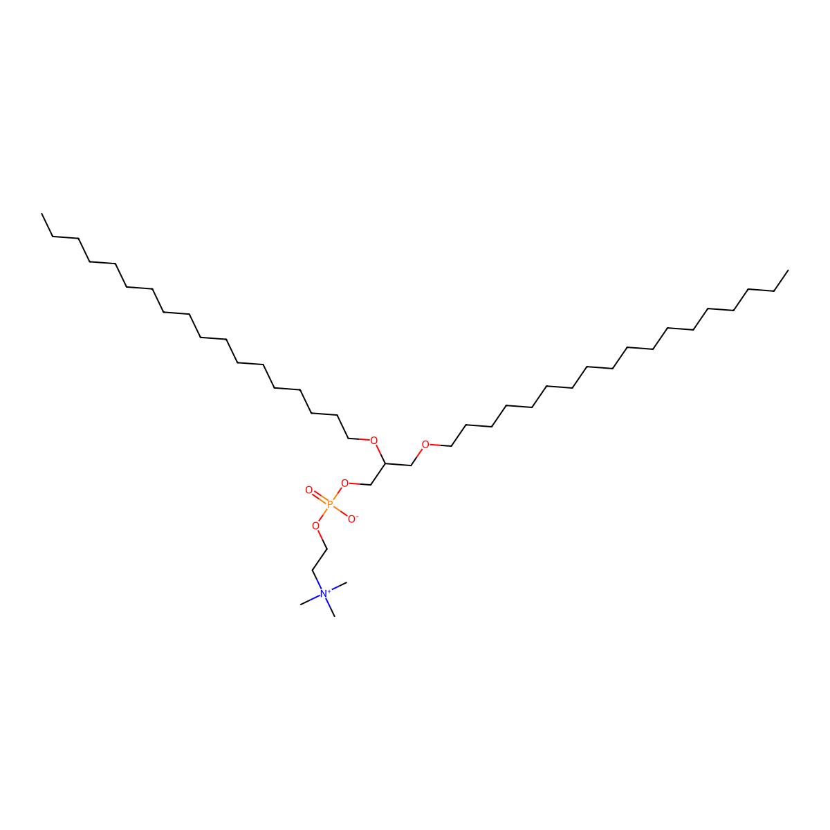 18:0 Diether PC molecular structure, CAS 1188-85-8
