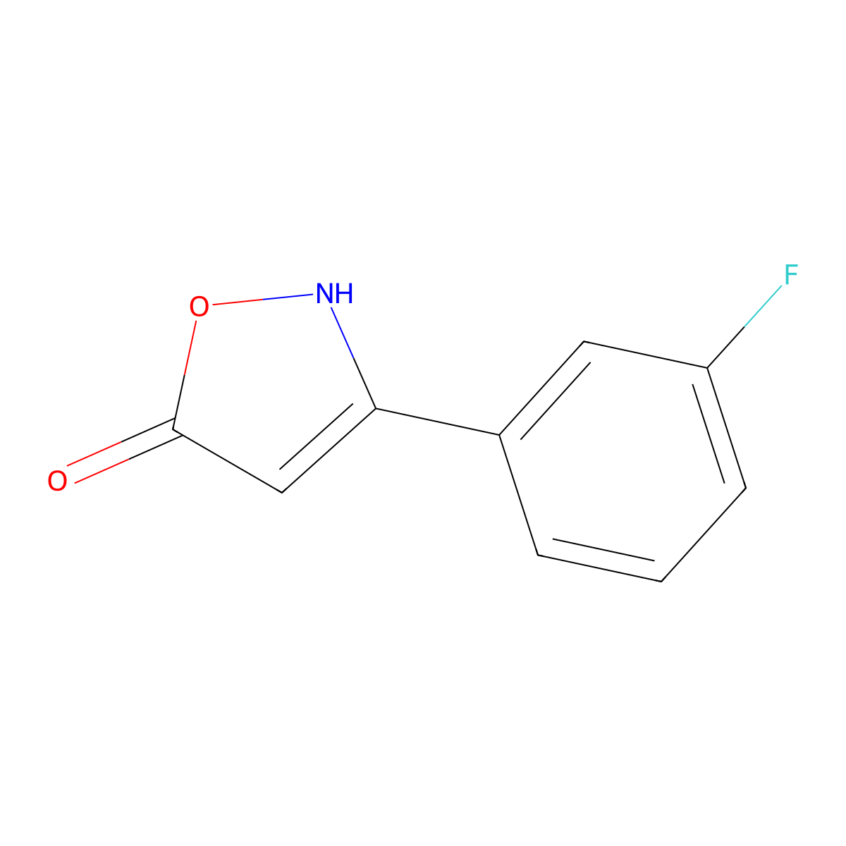 3-(3-Fluorophenyl)-1,2-oxazol-5-ol molecular structure, CAS 1188031-78-8