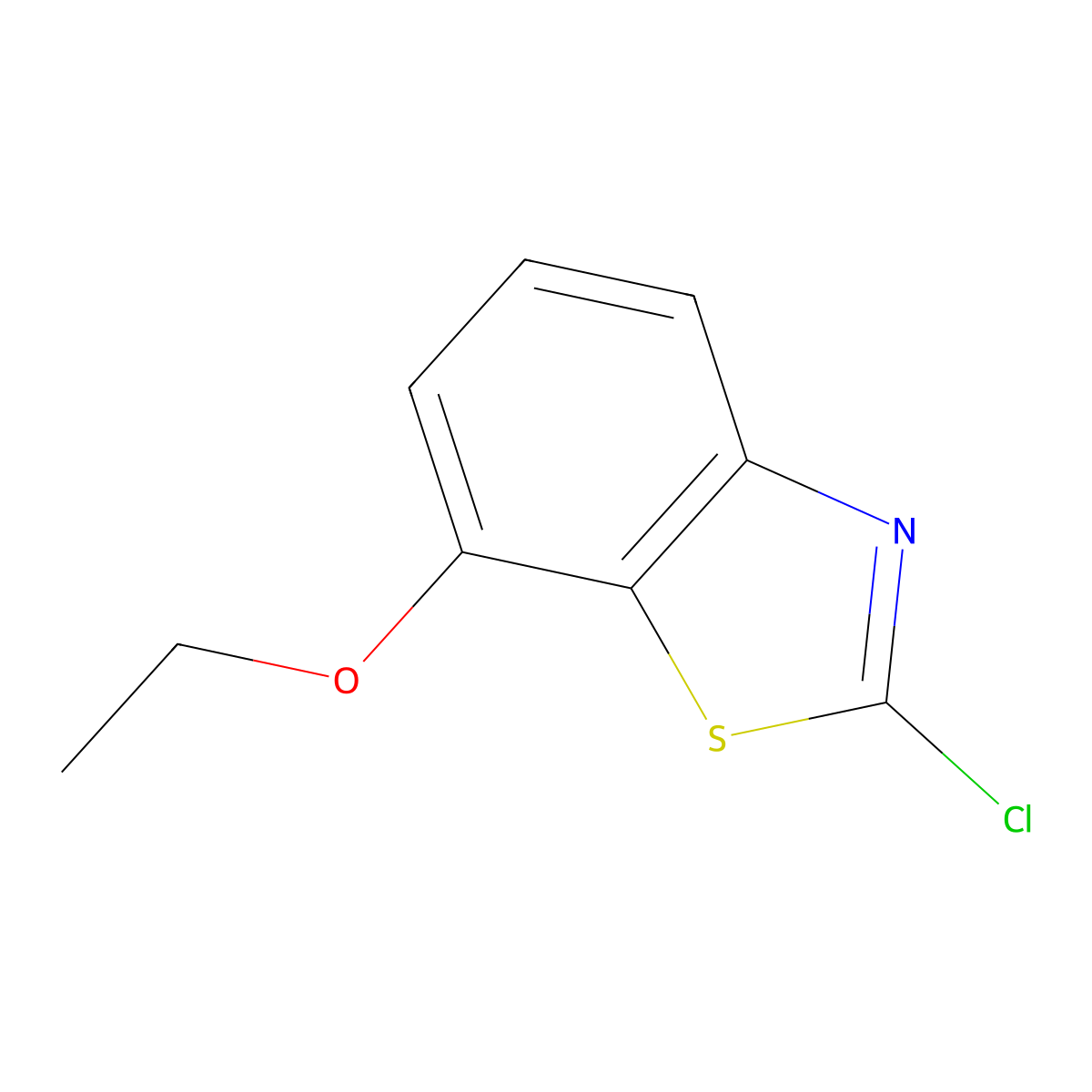 2-Chloro-7-ethoxybenzo[d]thiazole molecular structure, CAS 1188140-38-6