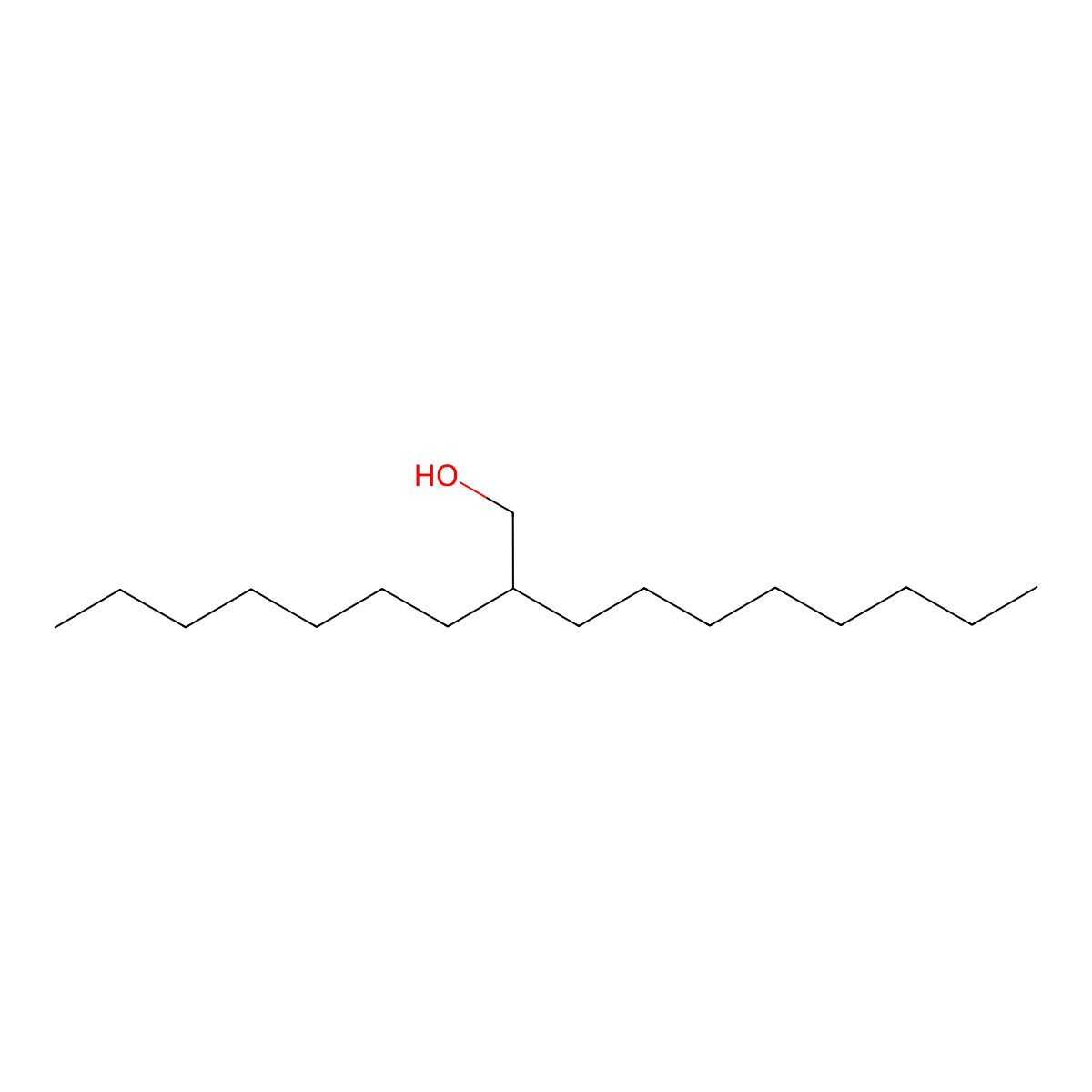 2-Heptyldecan-1-ol molecular structure, CAS 118815-93-3