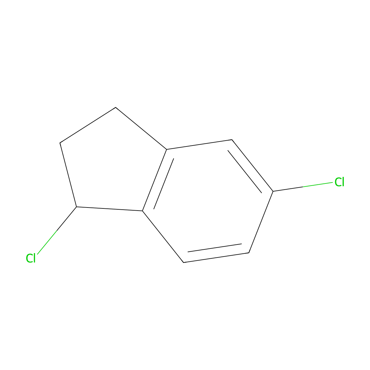 1,5-dichloro-2,3-dihydro-1H-indene molecular structure, CAS 1188232-20-3