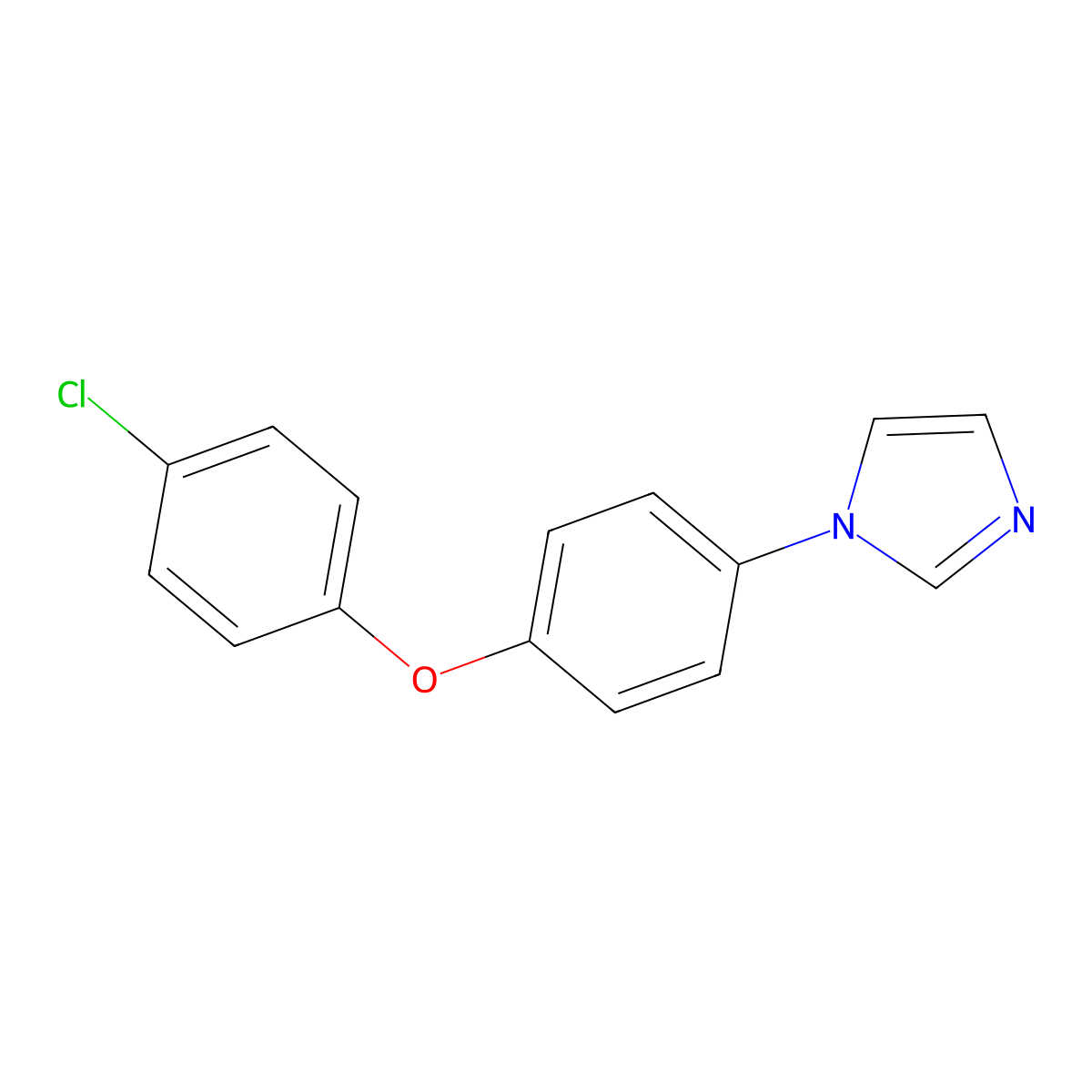 1-(4-(4-Chlorophenoxy)phenyl)-1H-imidazole molecular structure, CAS 1188265-11-3