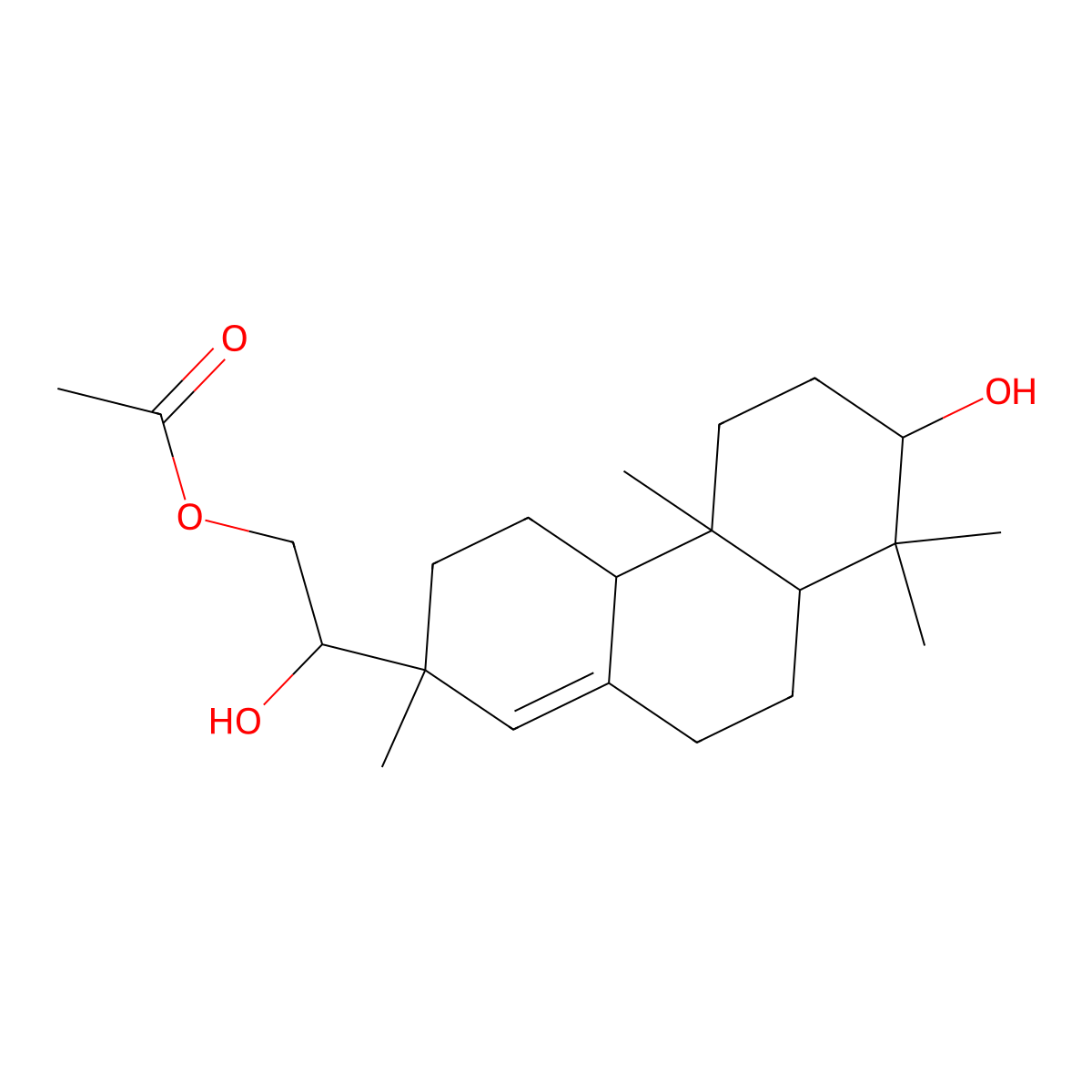 16-O-Acetyldarutigenol molecular structure, CAS 1188282-01-0