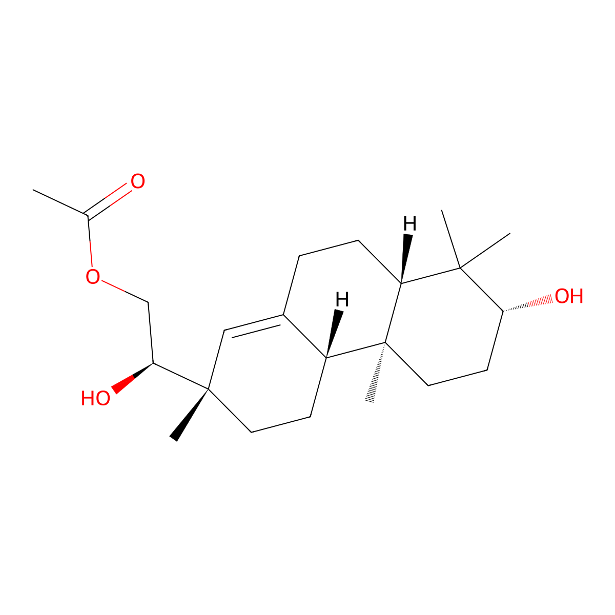 16-O-Acetyldarutigenol molecular structure, CAS 1188282-01-0