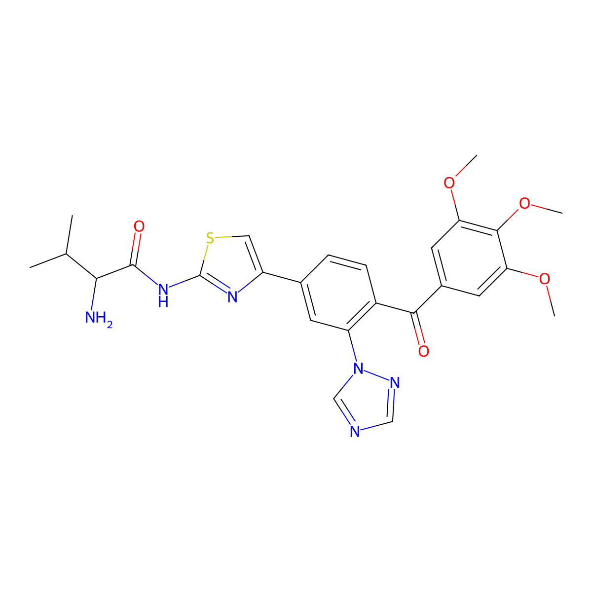 CKD-516 free base molecular structure, CAS 1188371-47-2