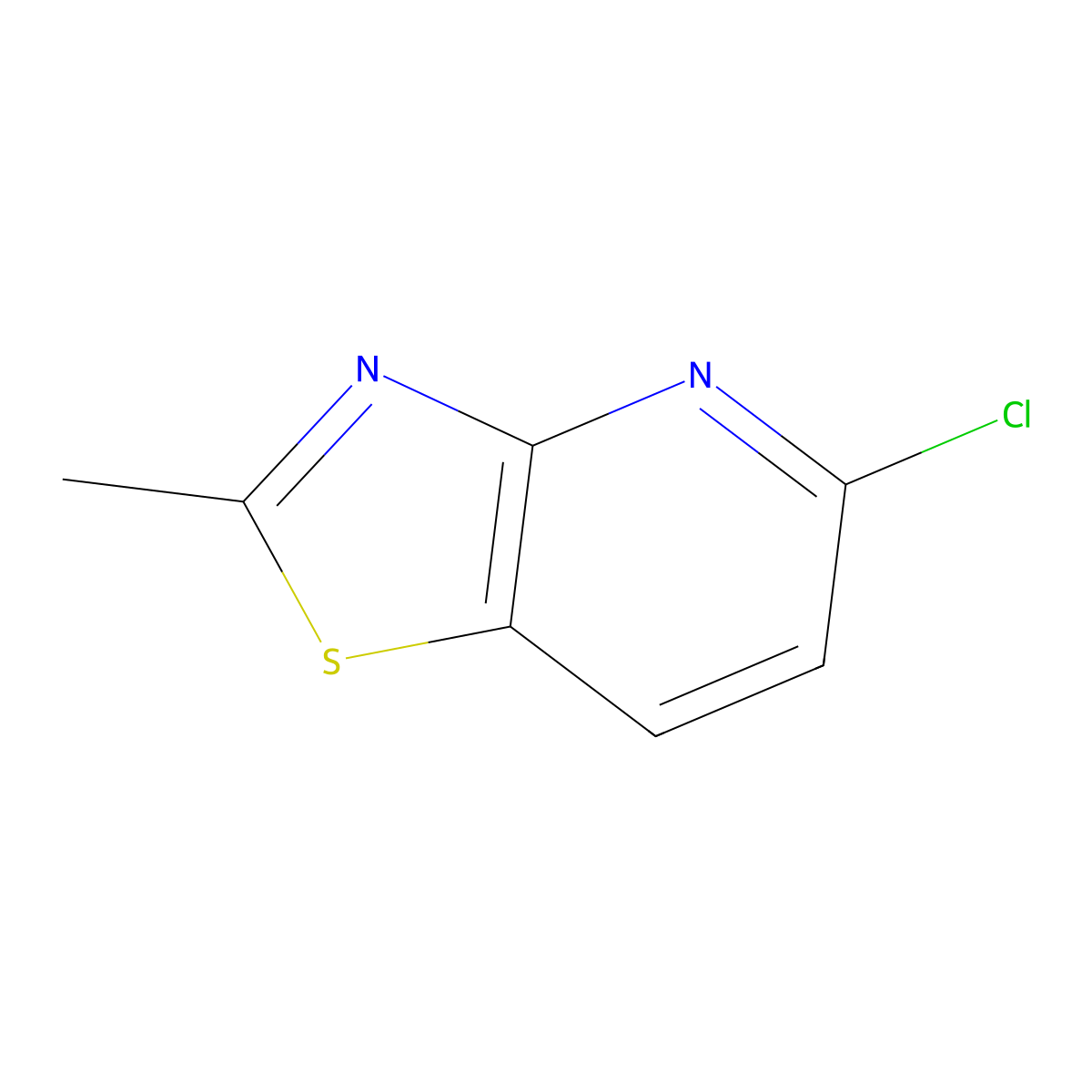 5-Chloro-2-methyl-[1,3]thiazolo[4,5-b]pyridine molecular structure, CAS 118872-73-4