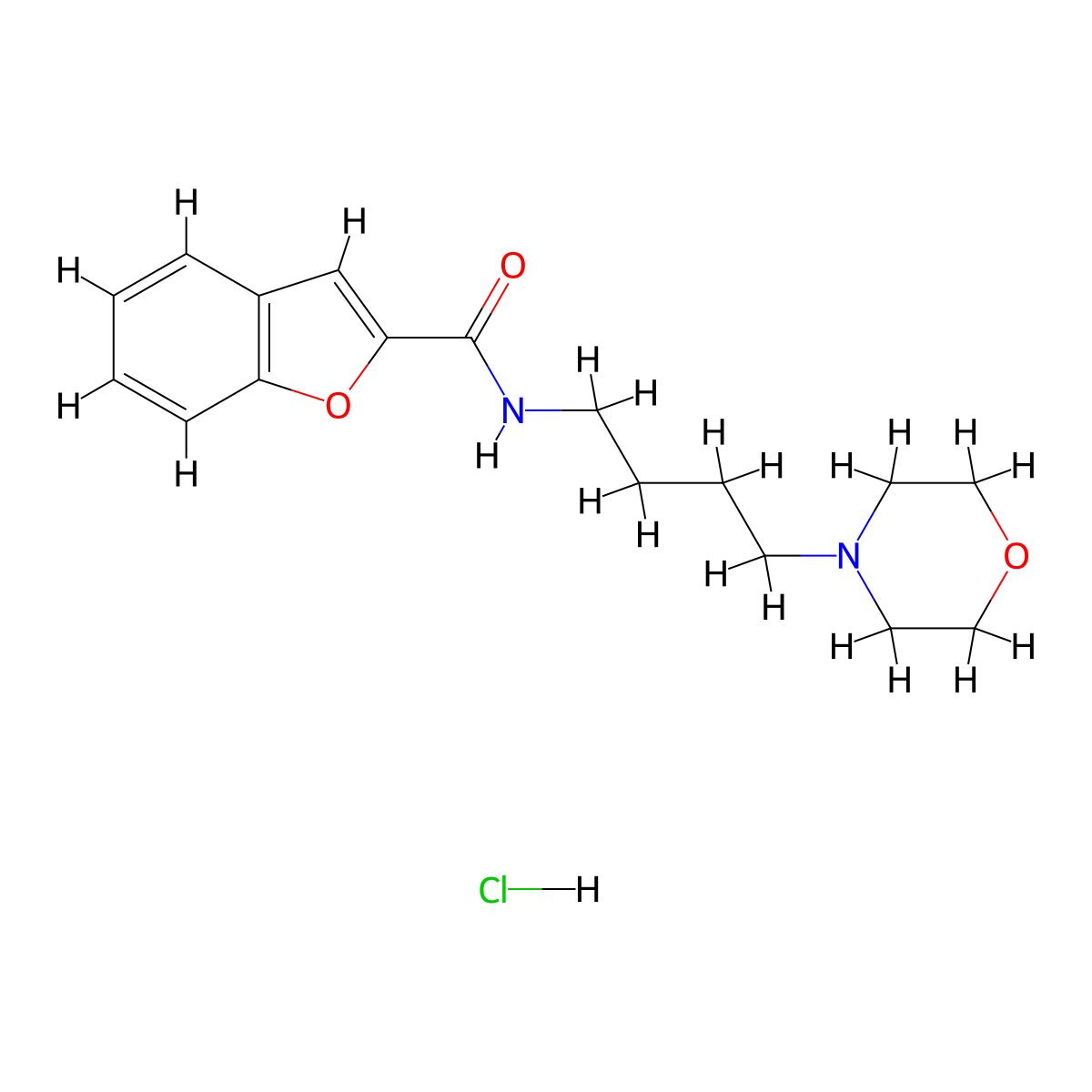 CL 82198 hydrochloride molecular structure, CAS 1188890-36-9