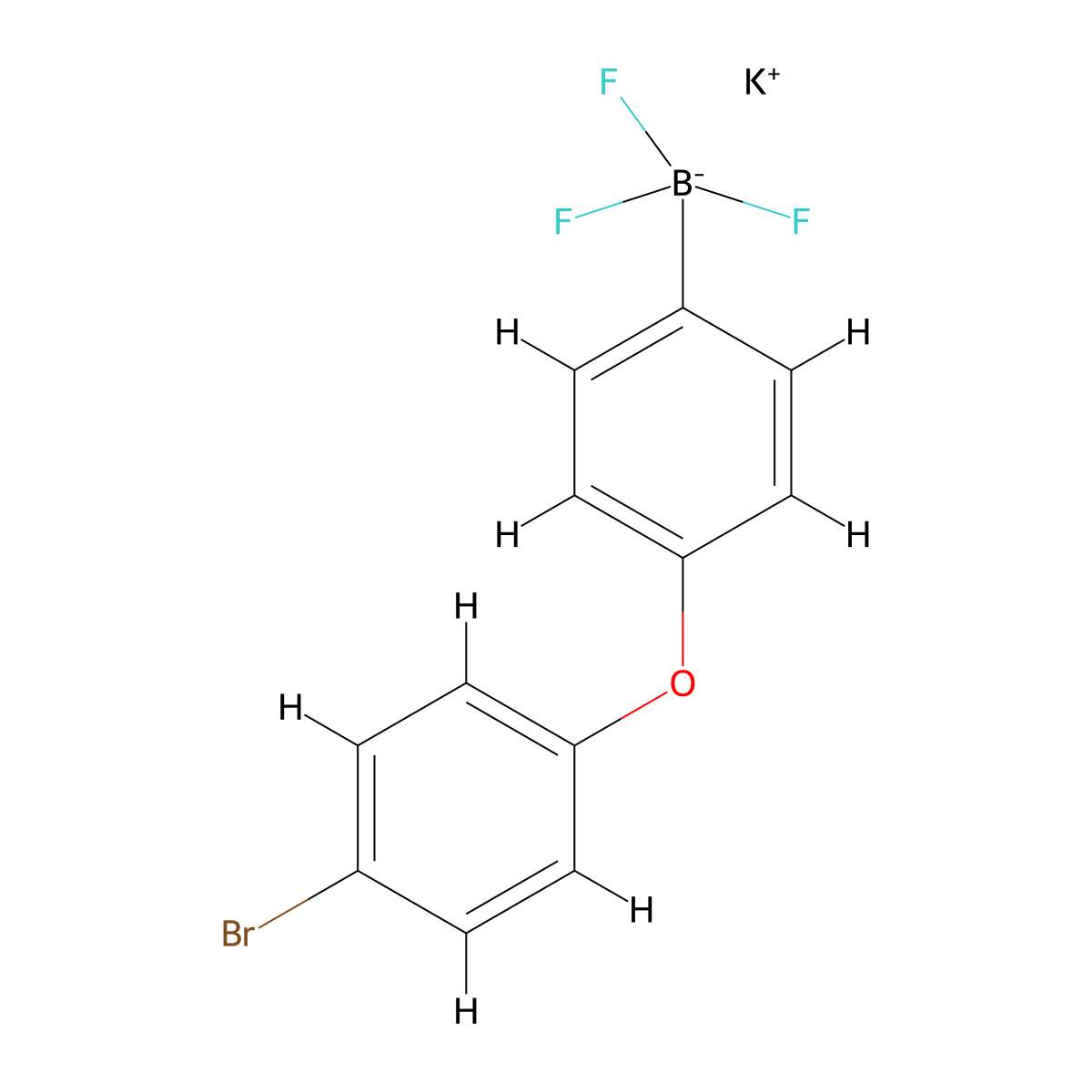 Potassium (4-(4-bromophenoxy)phenyl)trifluoroborate molecular structure, CAS 1189097-46-8
