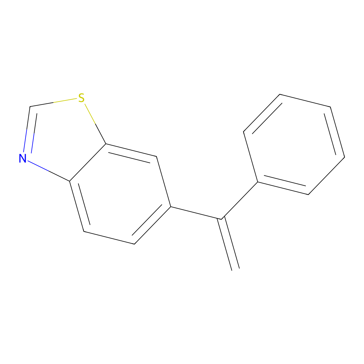 6-(1-Phenyl-vinyl)-benzothiazole molecular structure, CAS 1189704-93-5