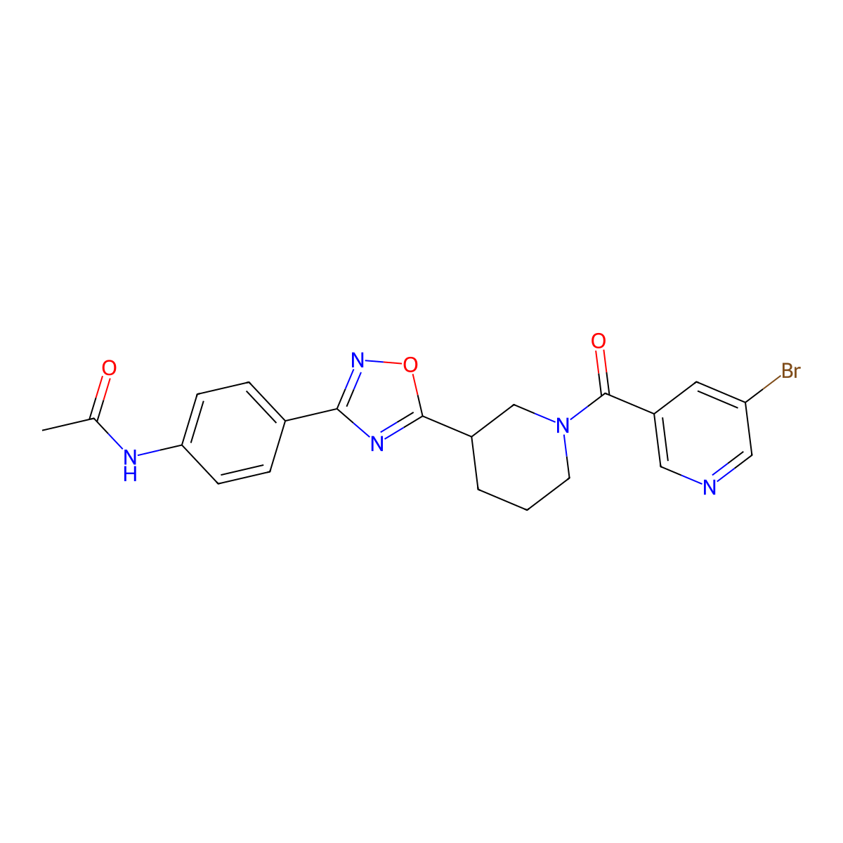 N-(2-methylbenzyl)-4'-(pyrrolidin-1-ylsulfonyl)biphenyl-3-carboxamide molecular structure, CAS 1189728-55-9