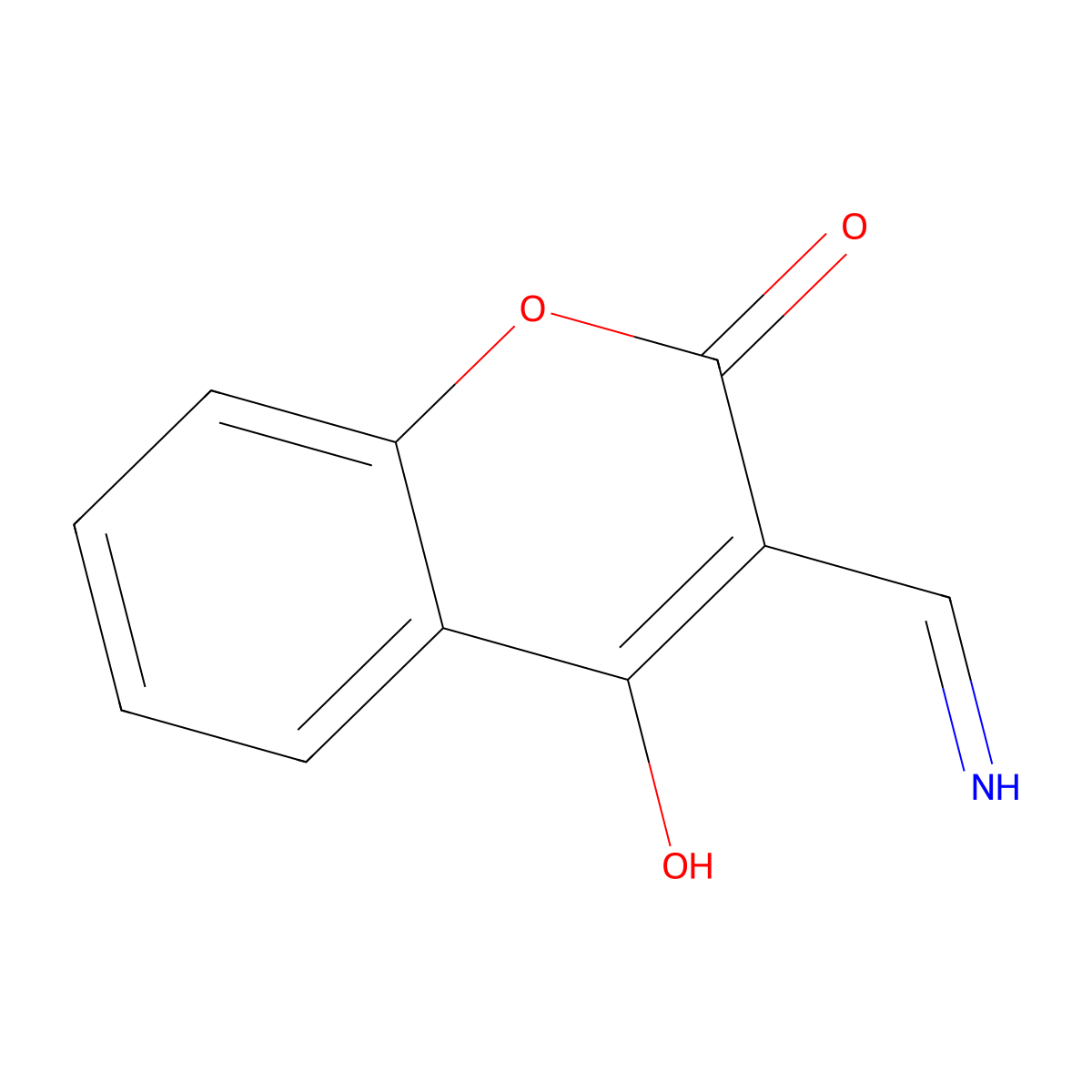 3-(Aminomethylene)-2H-1-benzopyran-2,4(3H)-dione molecular structure, CAS 1189755-26-7