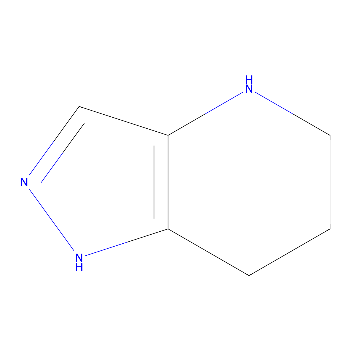 Pyrazolopiperidine molecular structure, CAS 1189853-67-5
