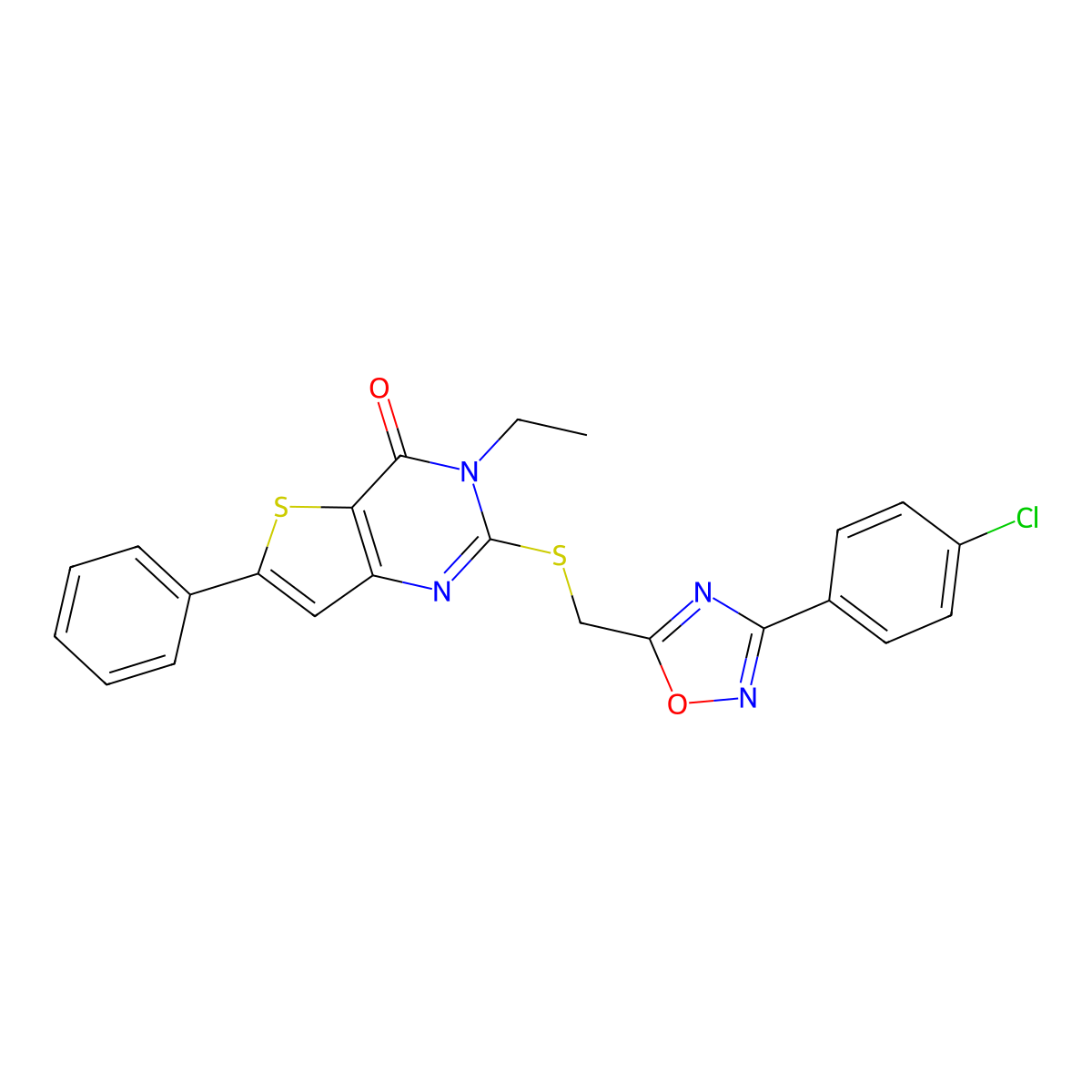 Ethyl 1-({5-[(4-chlorobenzoyl)amino]-2-piperazin-1-ylpyridin-3-yl}carbonyl)piperidine-4-carboxylate molecular structure, CAS 1189855-11-5