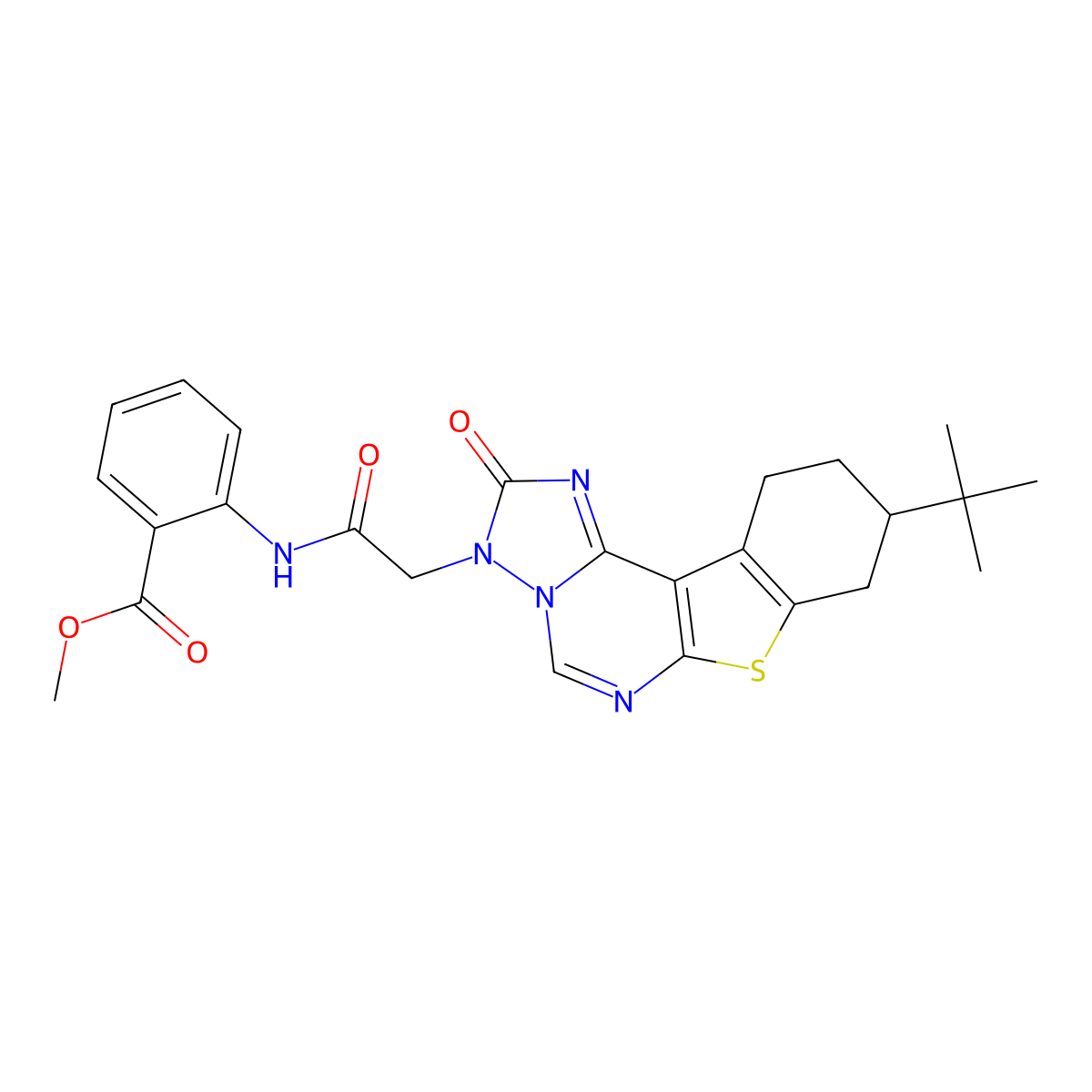 N-cyclopentyl-N'-[4-(4-phenyl-1,3-oxazol-2-yl)phenyl]urea molecular structure, CAS 1189910-45-9