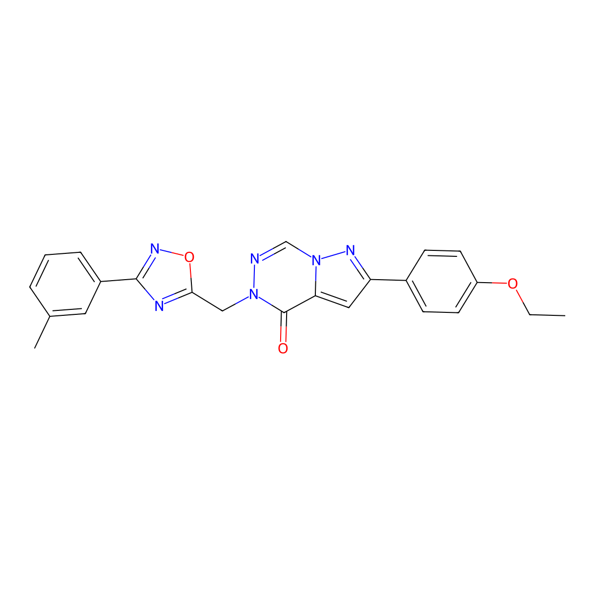 2-({3-[(3-methylphenyl)thio]pyrazin-2-yl}thio)-N-[4-(4-methylpiperazin-1-yl)benzyl]acetamide molecular structure, CAS 1189910-57-3