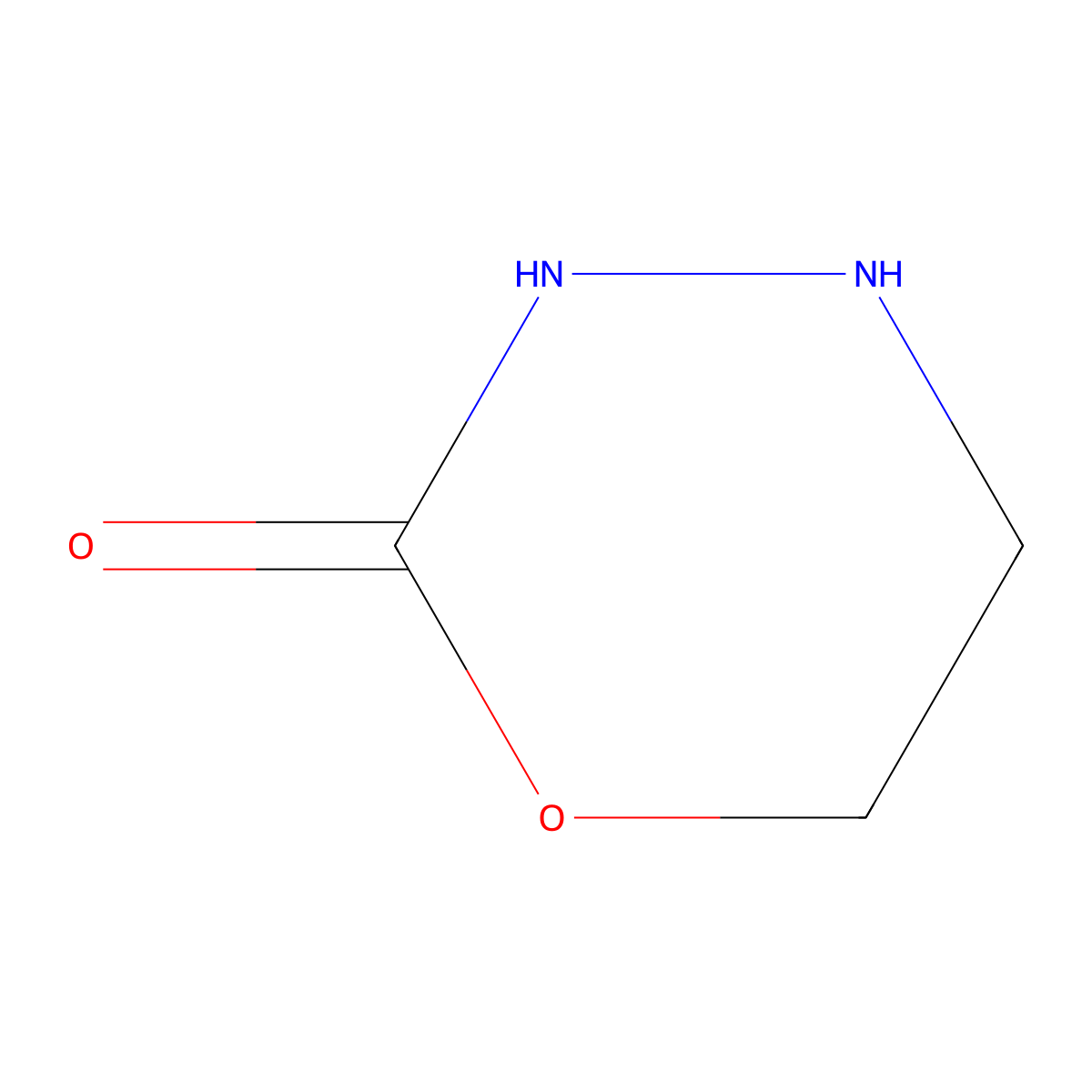 3,4,5,6-tetrahydro-2H-1,3,4-oxadiazin-2-one molecular structure, CAS 1190024-53-3