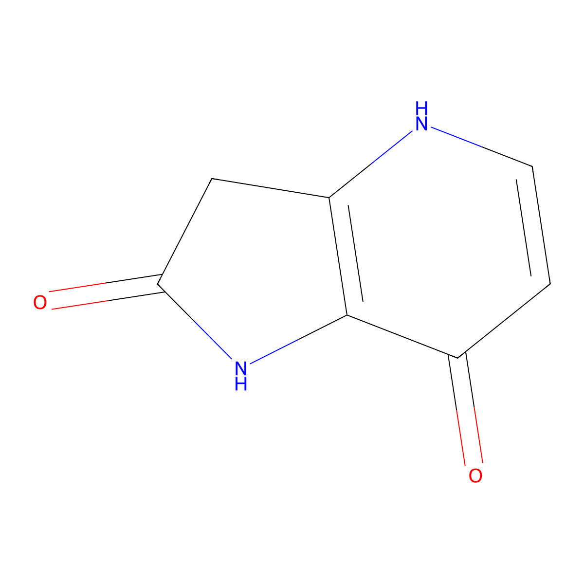 7-Hydroxy-1H-pyrrolo[3,2-b]pyridin-2(3H)-one molecular structure, CAS 1190322-17-8