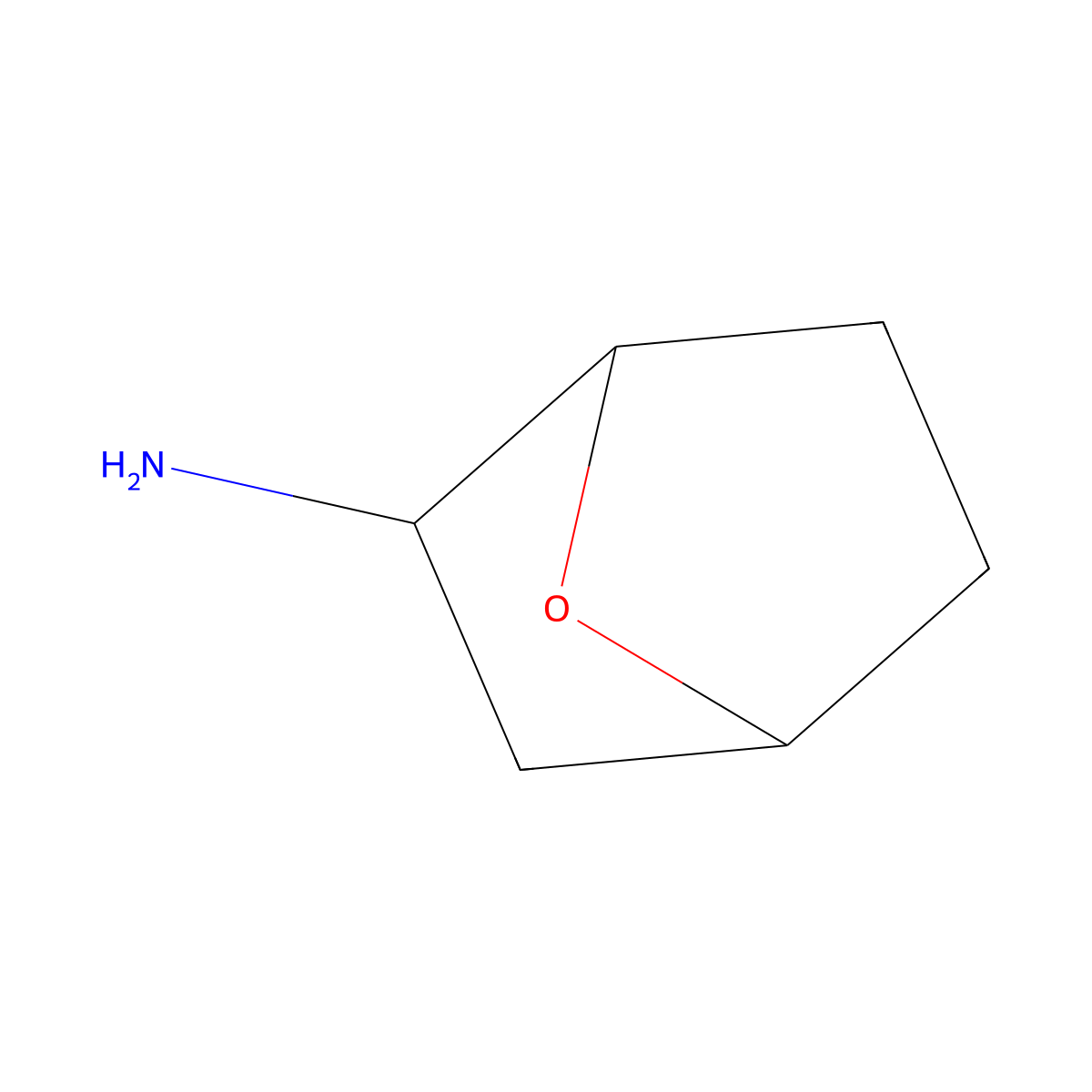 rac-(1R,2S,4S)-7-oxabicyclo[2.2.1]heptan-2-amine molecular structure, CAS 1190424-96-4