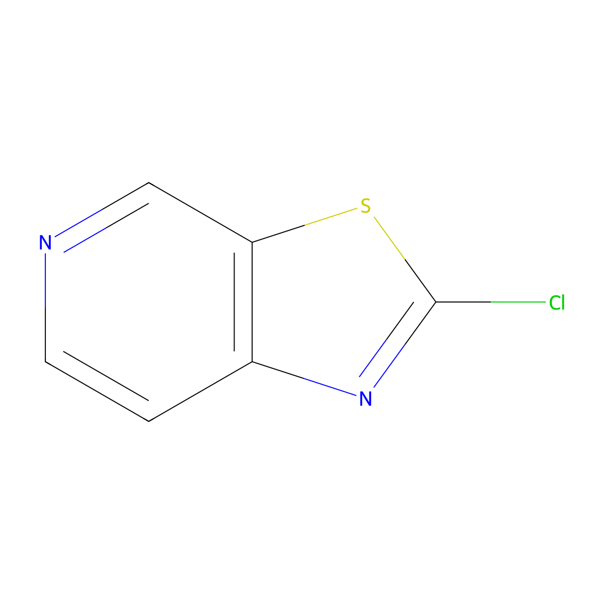 2-Chlorothiazolo[5,4-c]pyridine molecular structure, CAS 1190927-31-1