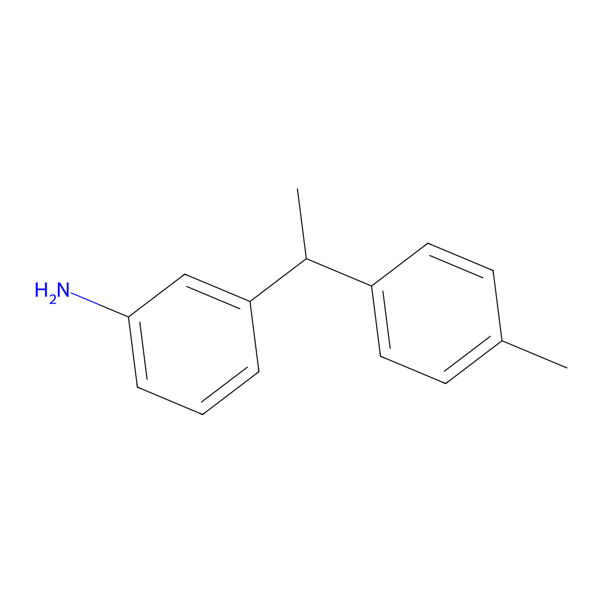 3-(1-(P-tolyl)ethyl)aniline molecular structure, CAS 1190968-84-3