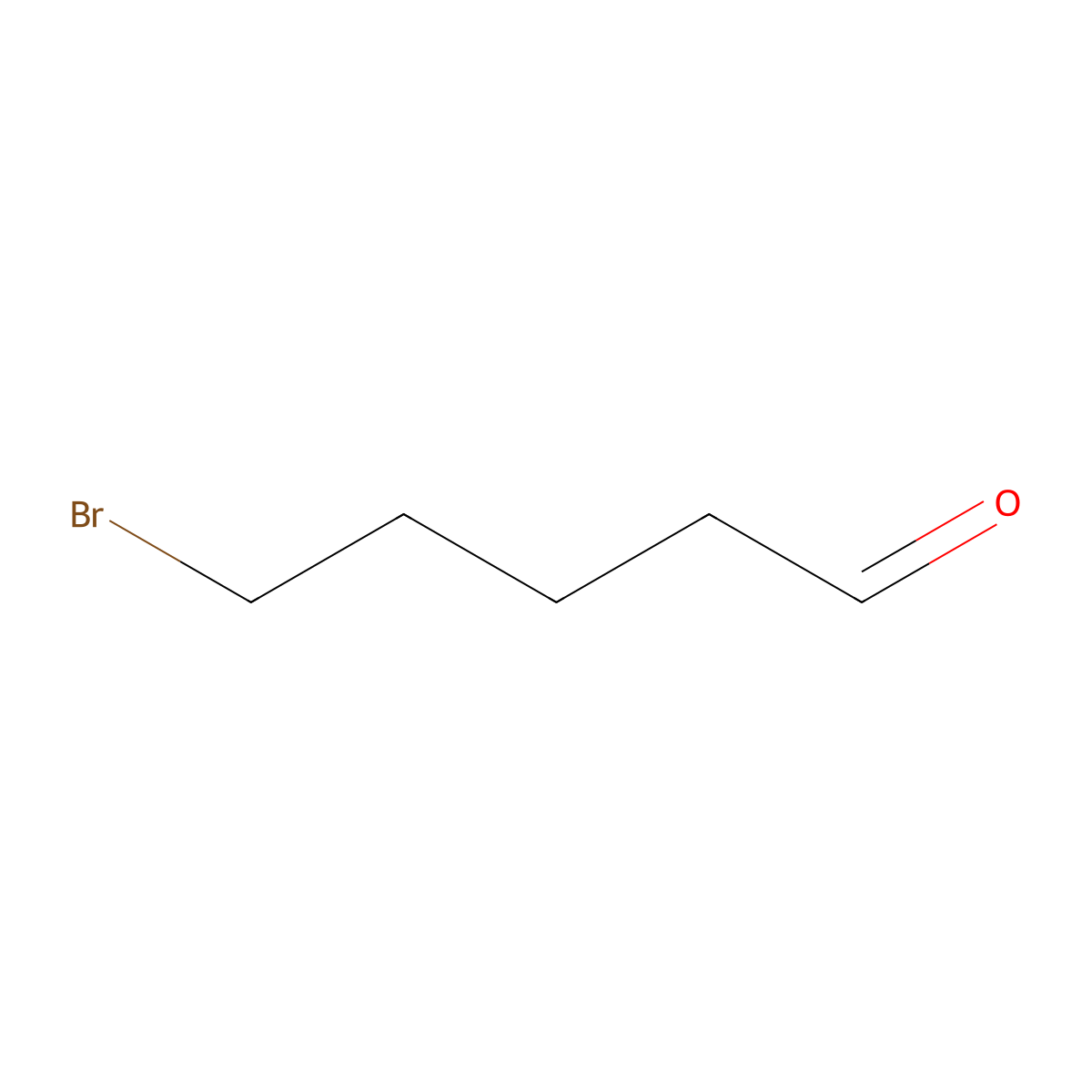 5-Bromopentanal molecular structure, CAS 1191-30-6