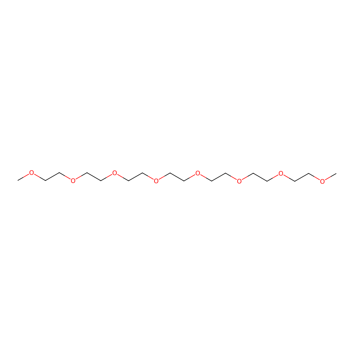 2,5,8,11,14,17,20,23-Octaoxatetracosane molecular structure, CAS 1191-91-9