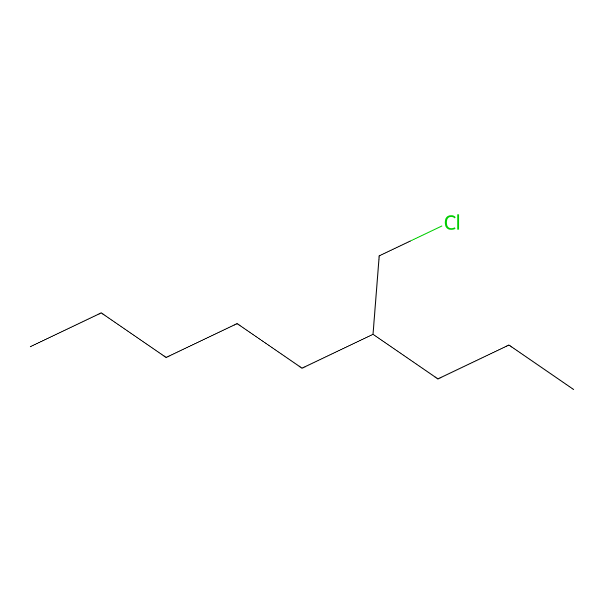 4-(Chloromethyl)nonane molecular structure, CAS 1191060-34-0