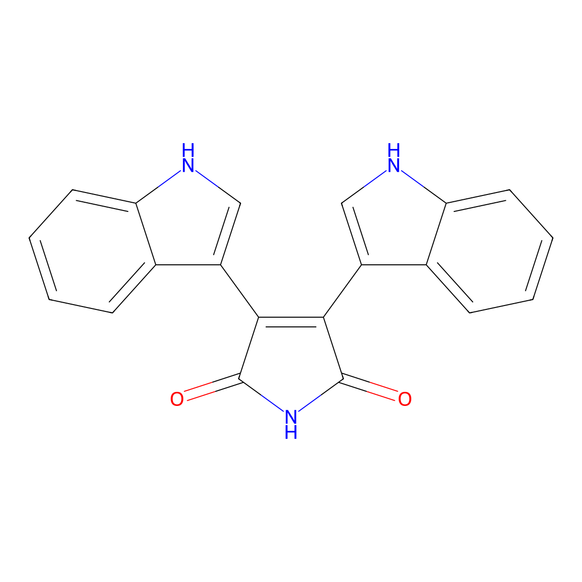 Arcyriarubin A molecular structure, CAS 119139-23-0