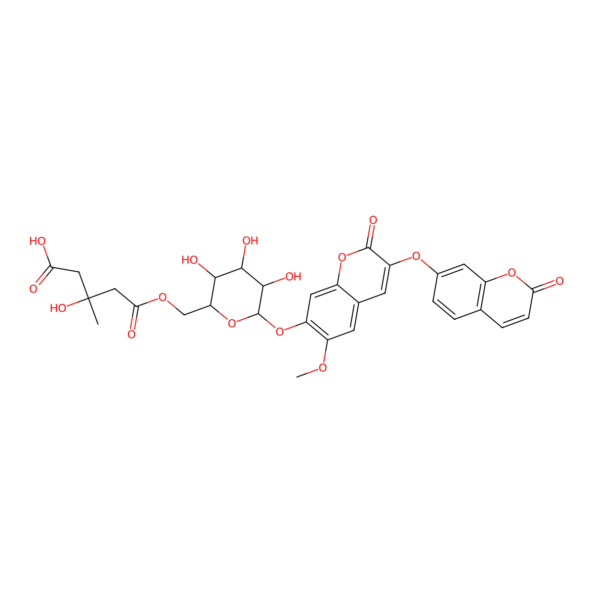 Rutarensin molecular structure, CAS 119179-04-3
