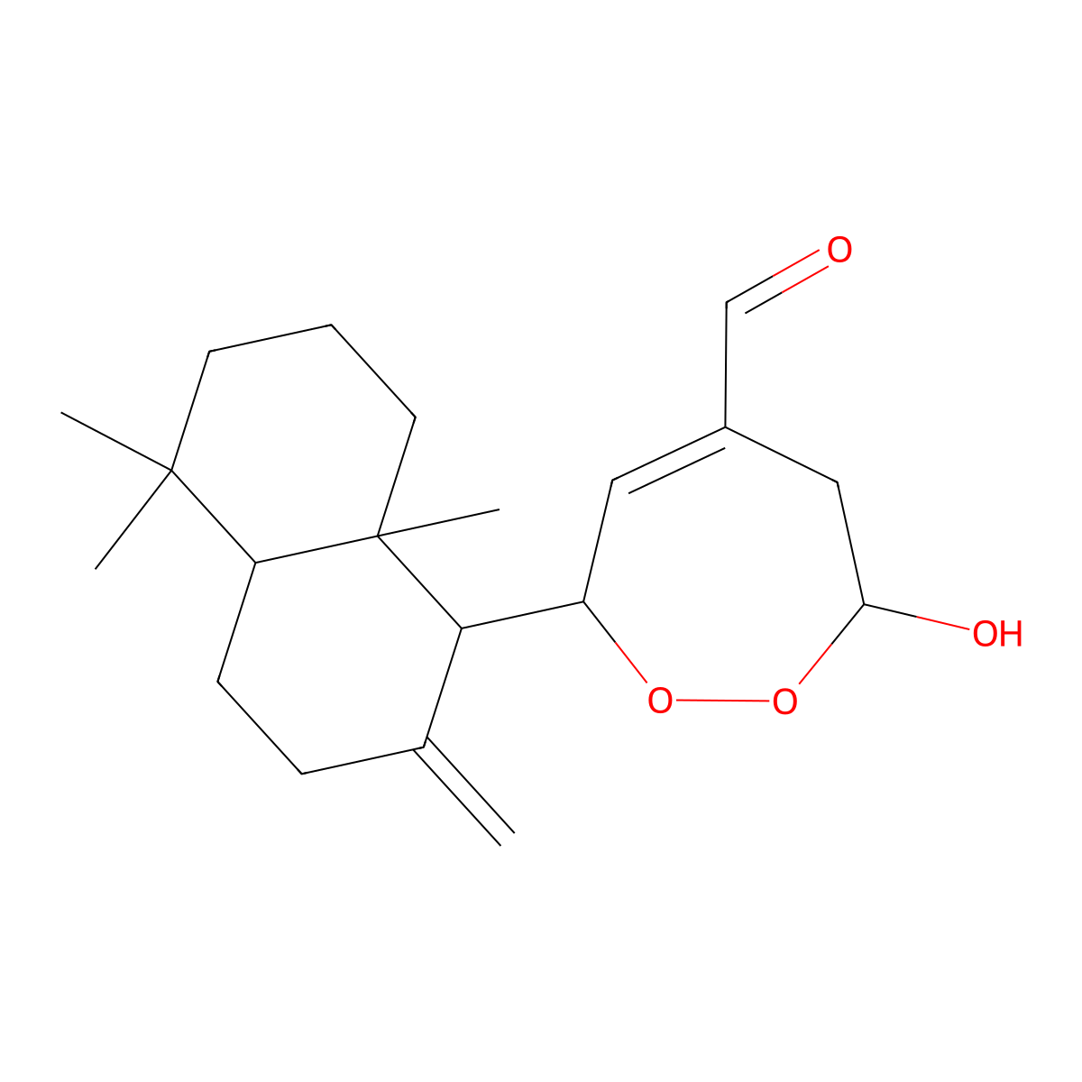Coronarin B molecular structure, CAS 119188-38-4