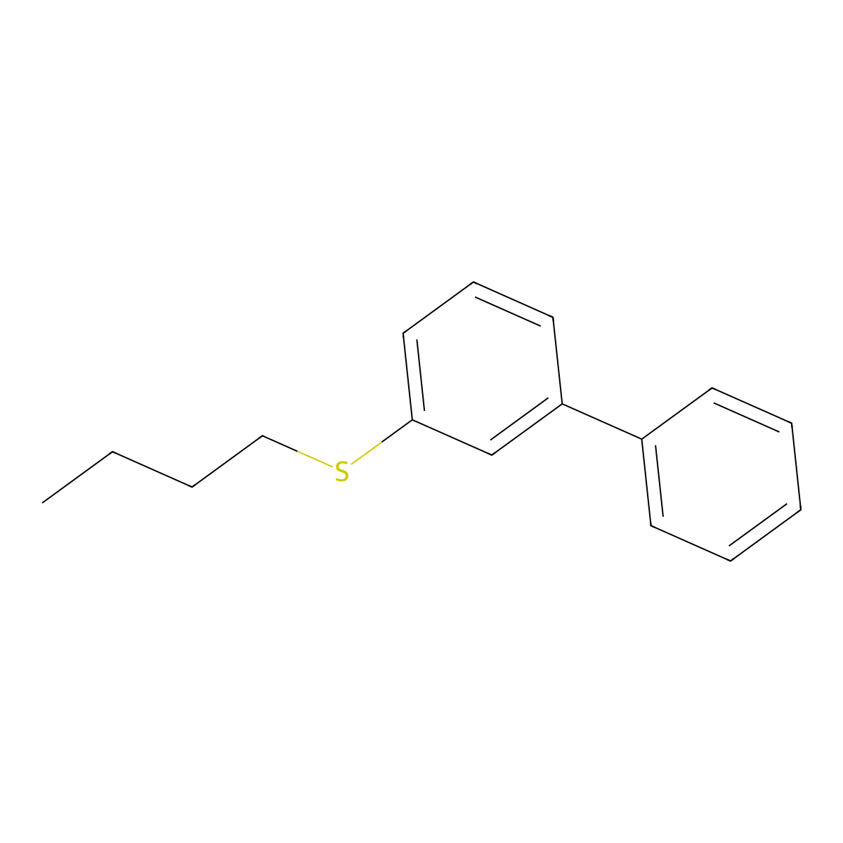 3-(Butylthio)-1,1'-biphenyl molecular structure, CAS 1191924-94-3