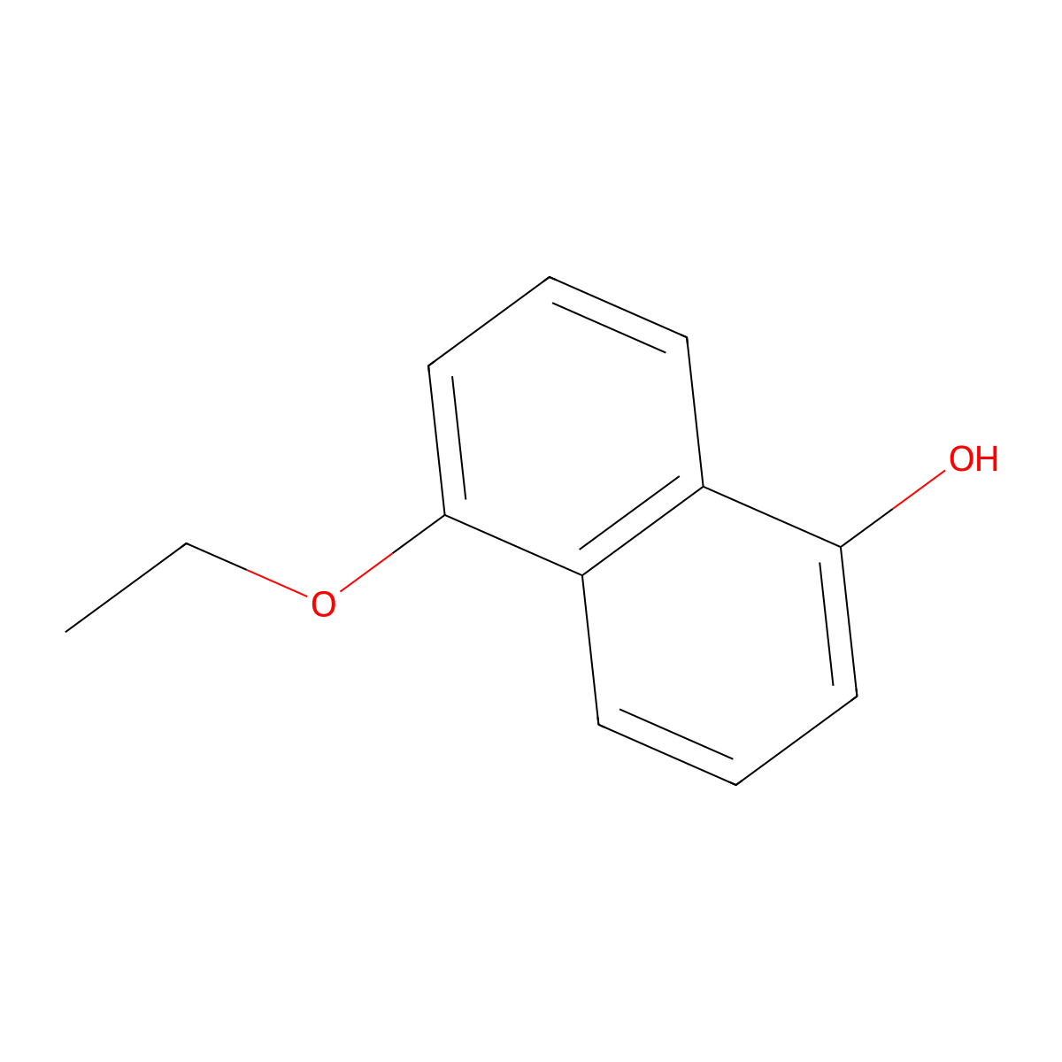 5-Ethoxynaphthalen-1-ol molecular structure, CAS 119196-78-0