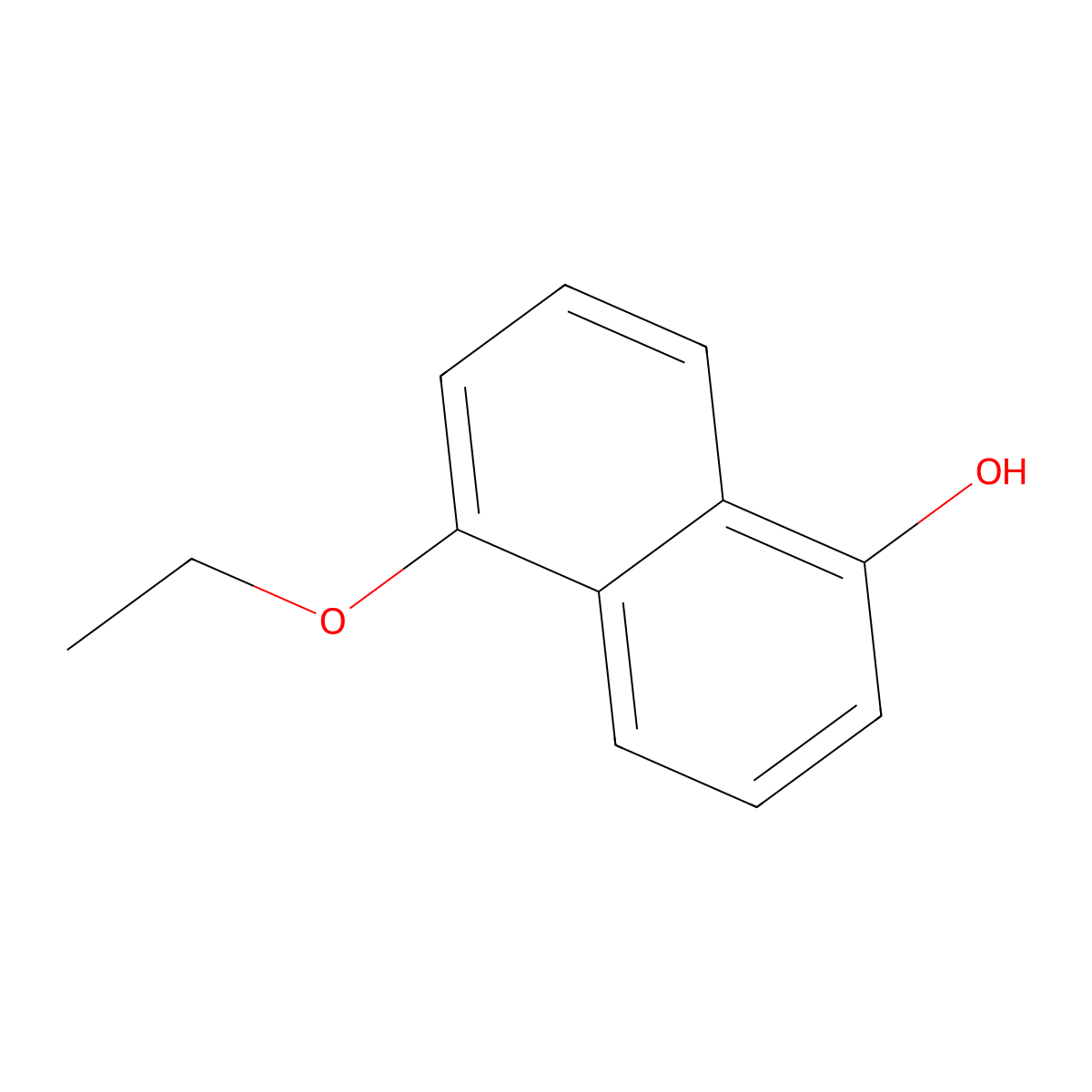 5-Ethoxynaphthalen-1-ol molecular structure, CAS 119196-78-0