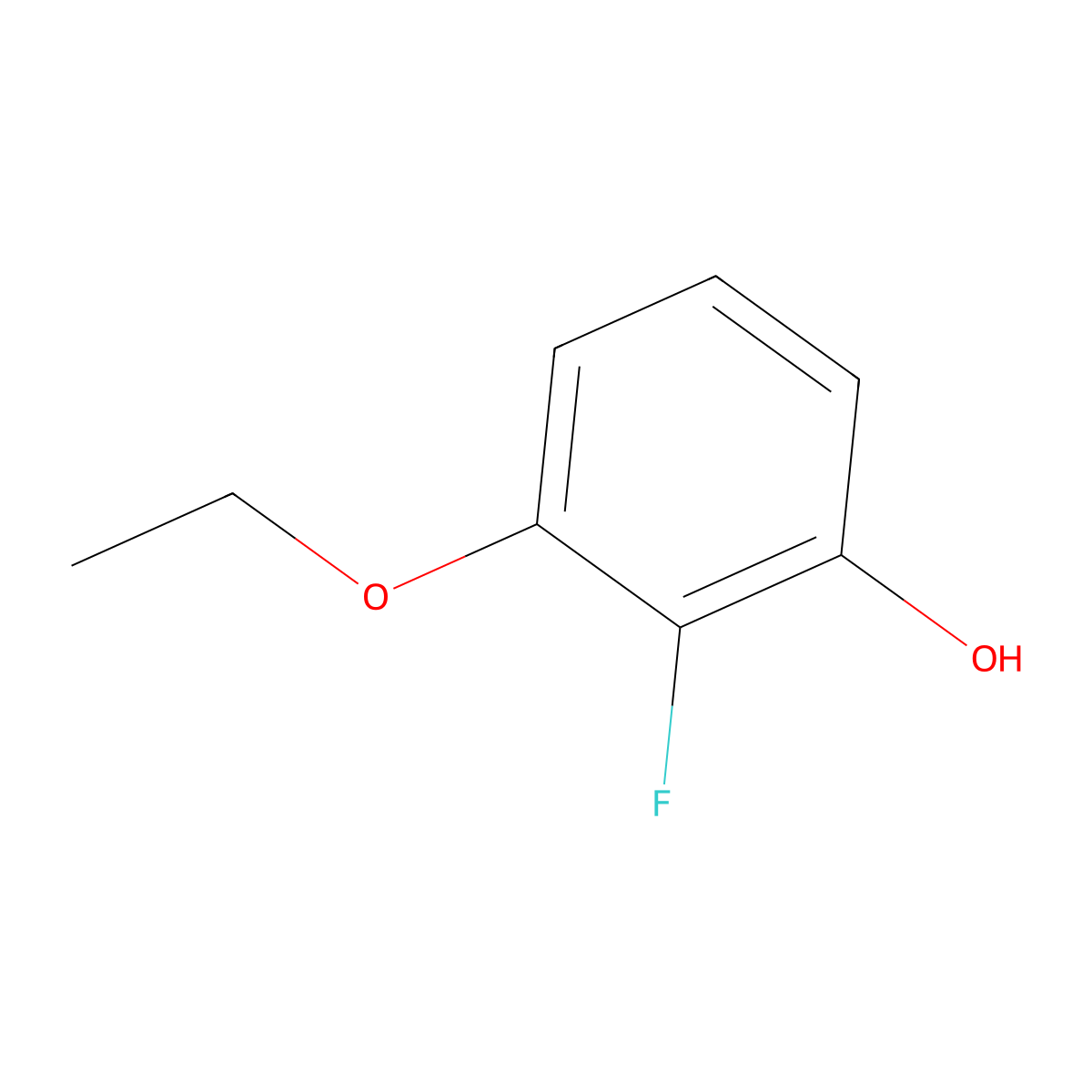 3-Ethoxy-2-fluorophenol molecular structure, CAS 1191998-59-0