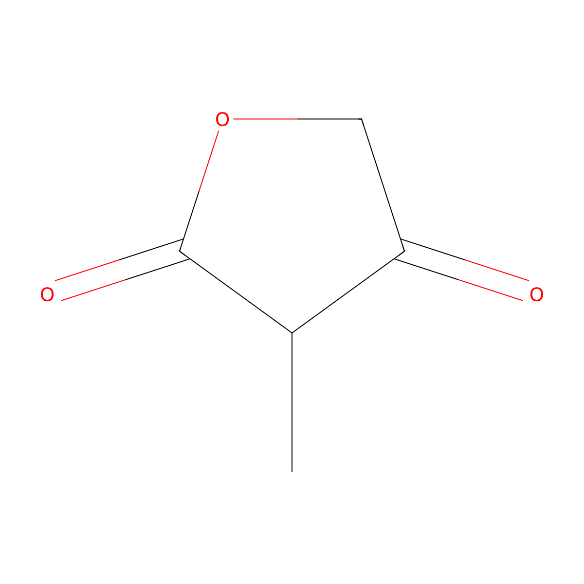 (+-)-3-Methyl-2,4(3H,5H)-furandione molecular structure, CAS 1192-51-4