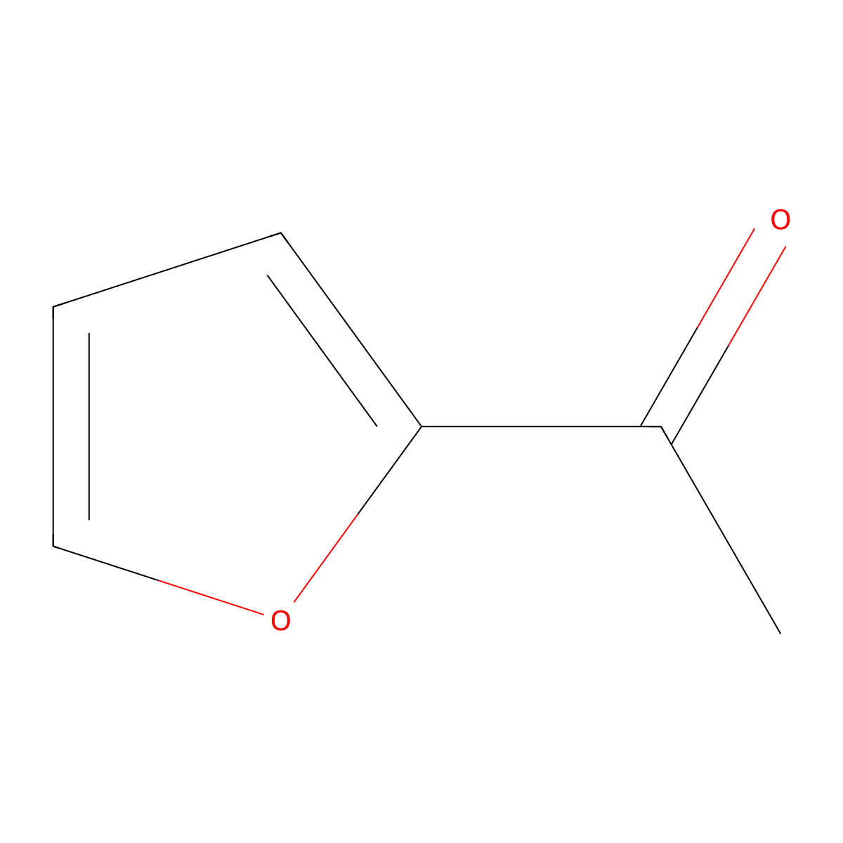 2-Acetylfuran molecular structure, CAS 1192-62-7
