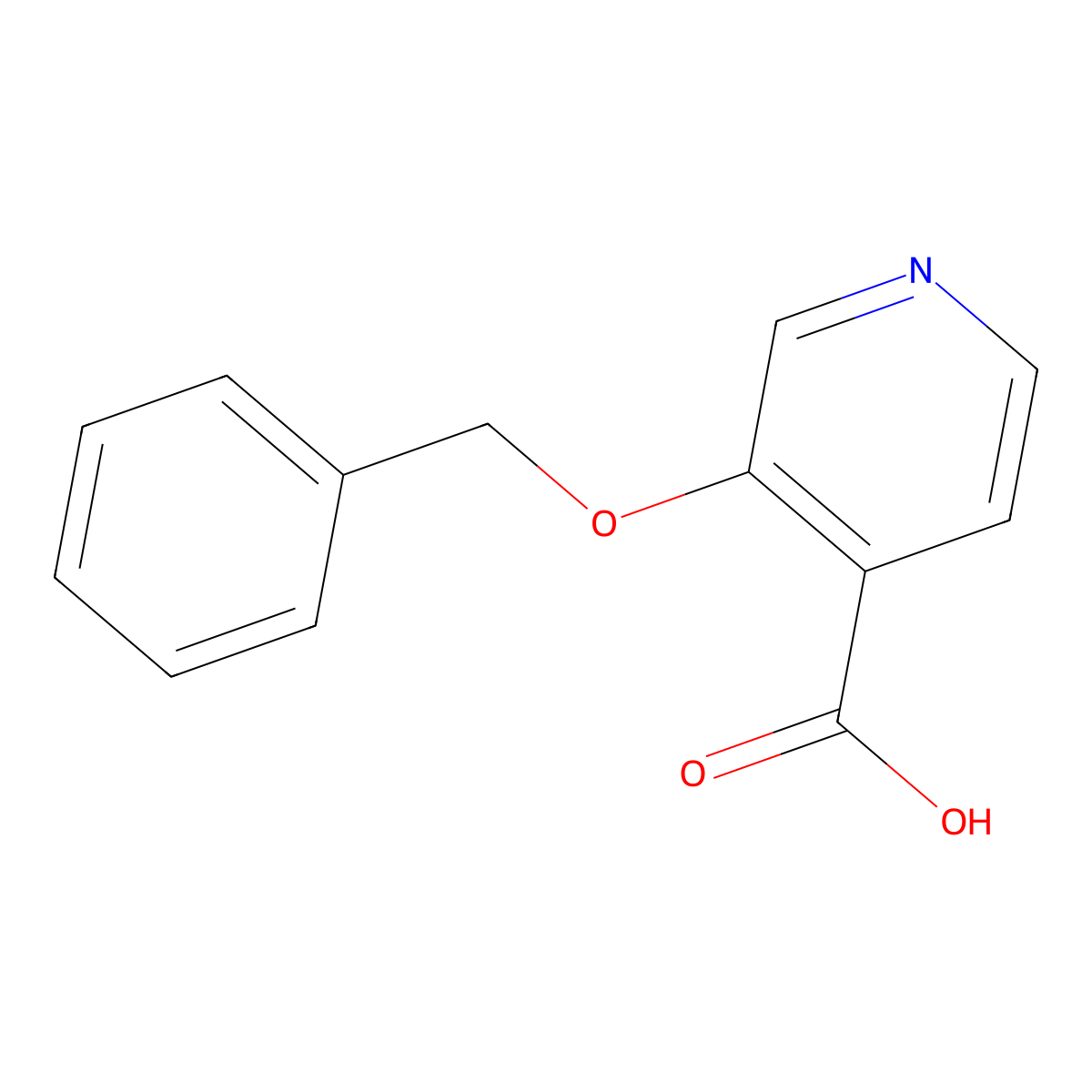 3-(Benzyloxy)pyridine-4-carboxylic acid molecular structure, CAS 1192021-99-0
