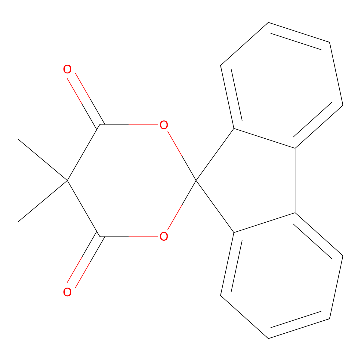 Dimethyl fluoren-9-ylidene malonate molecular structure, CAS 119292-75-0