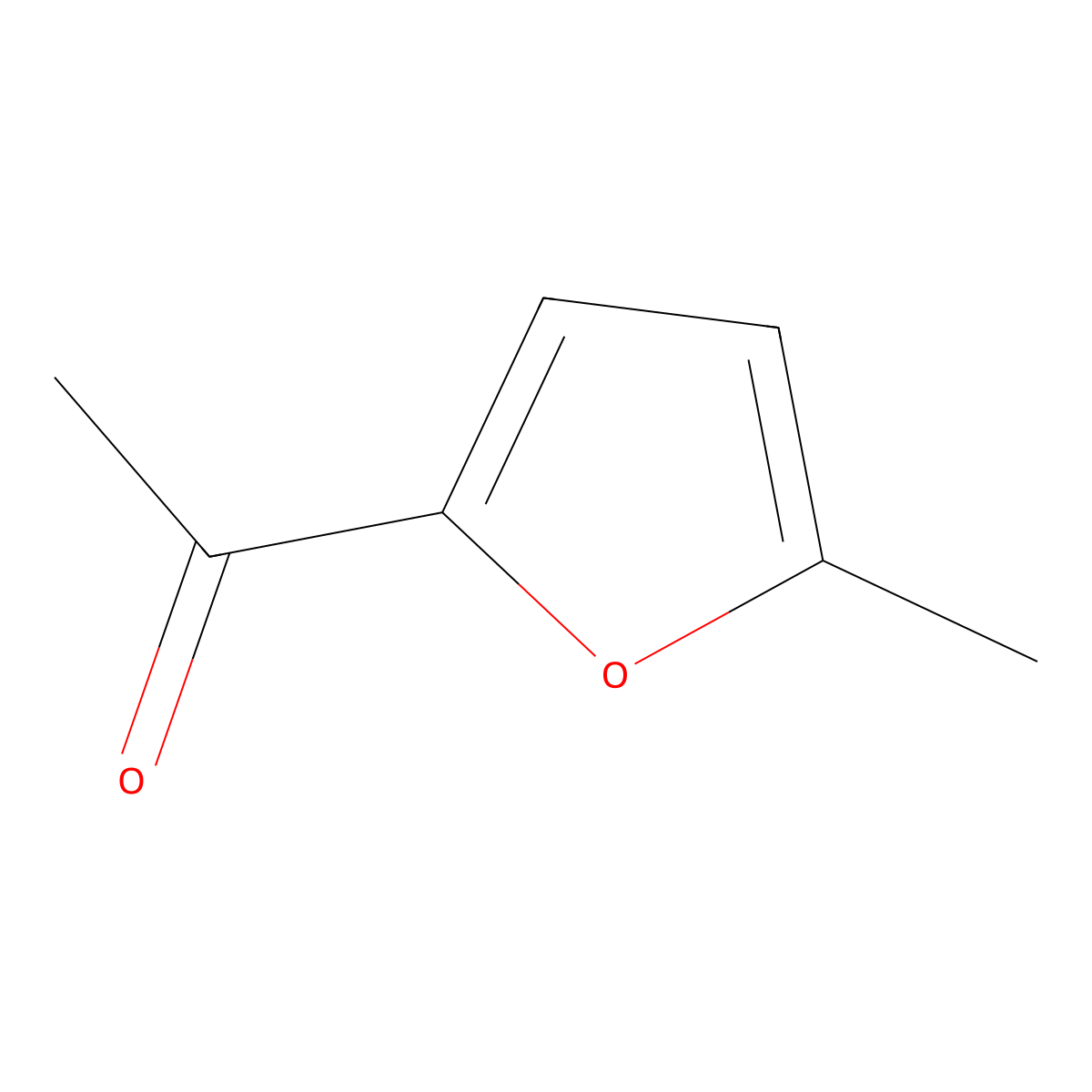 2-Acetyl-5-Methylfuran molecular structure, CAS 1193-79-9
