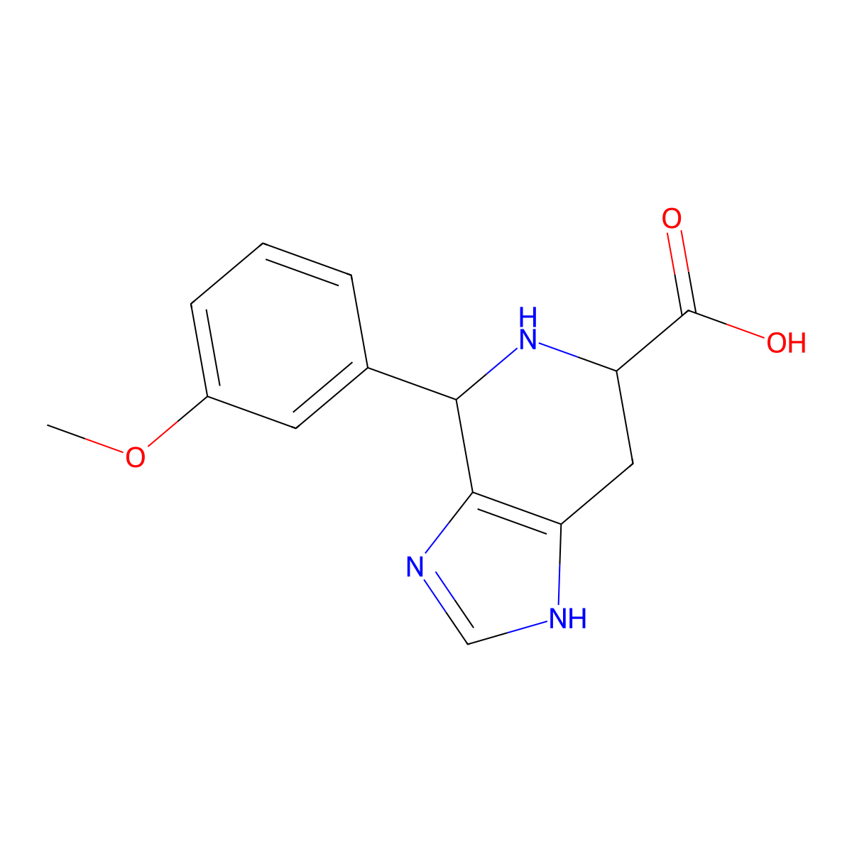 4-(3-Methoxyphenyl)-3H,4H,5H,6H,7H-imidazo[4,5-c]pyridine-6-carboxylic acid molecular structure, CAS 1193052-26-4