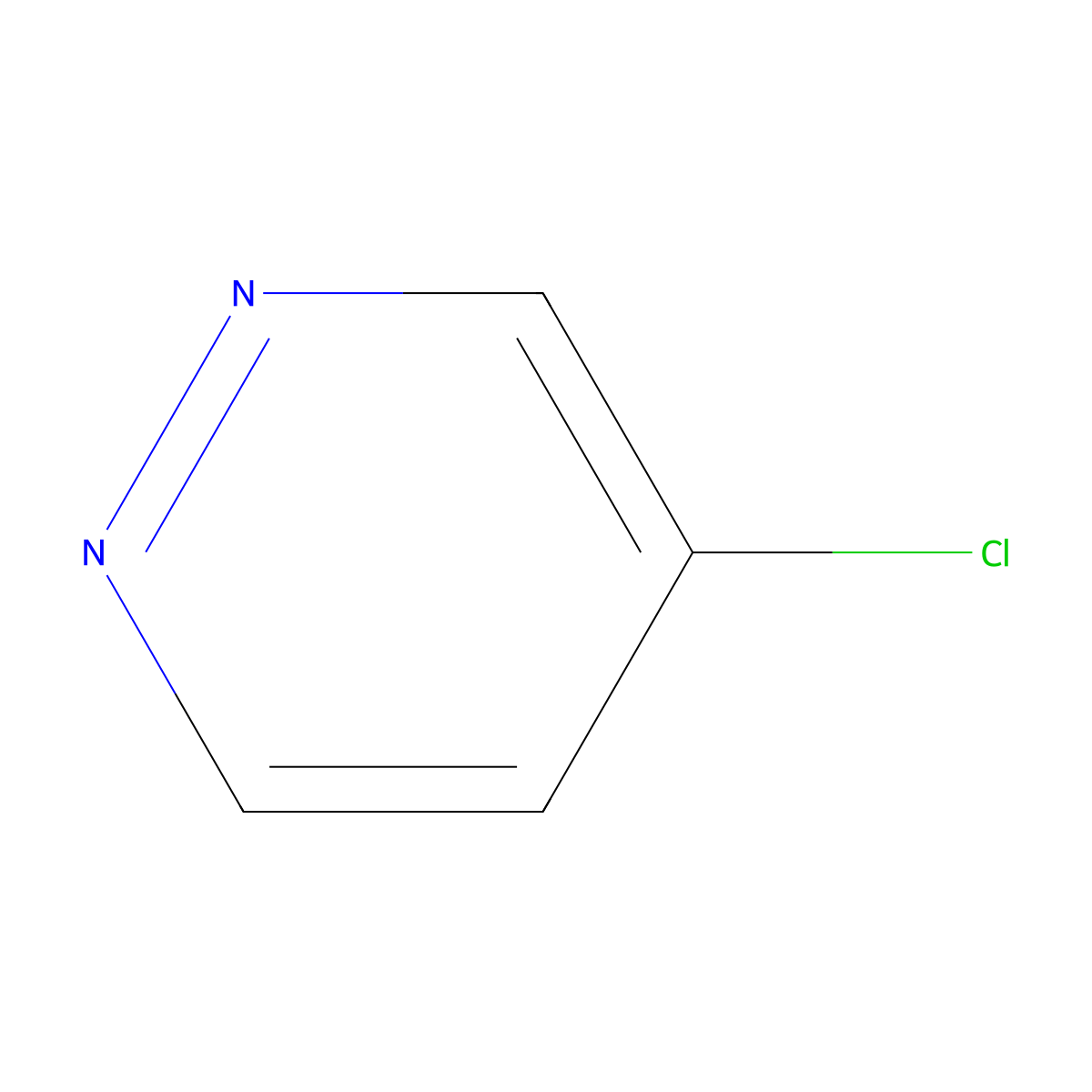 4-Chloropyridazine molecular structure, CAS 1193386-63-8