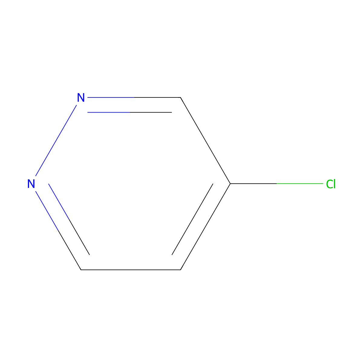 4-Chloropyridazine molecular structure, CAS 1193386-63-8