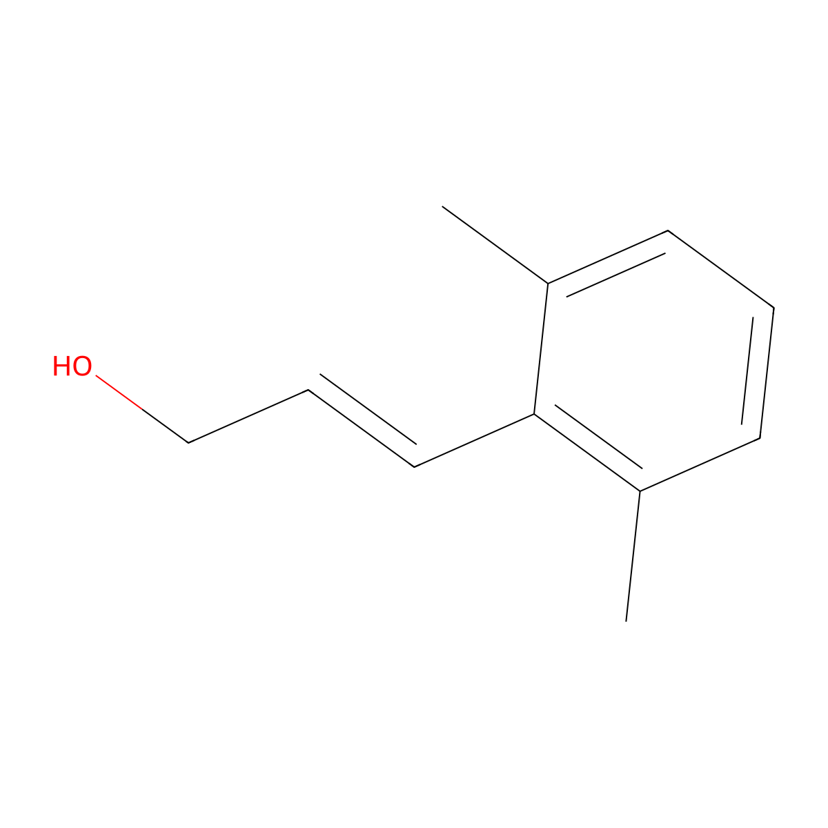 3-(2,6-Dimethylphenyl)prop-2-en-1-ol molecular structure, CAS 1193844-76-6