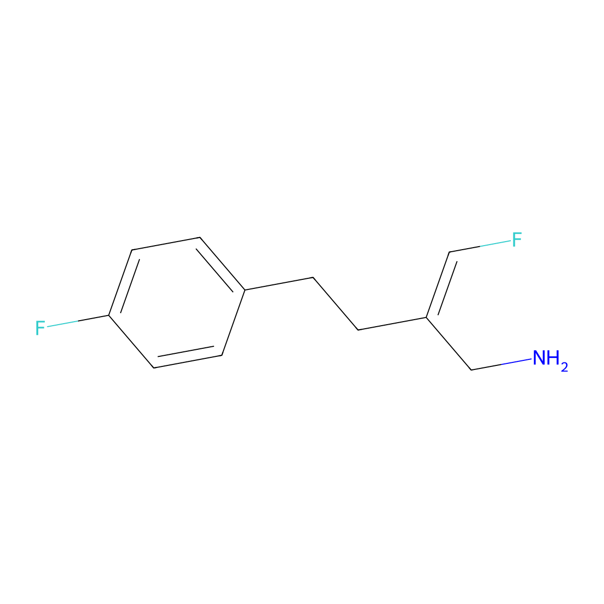 Mofegiline molecular structure, CAS 119386-96-8