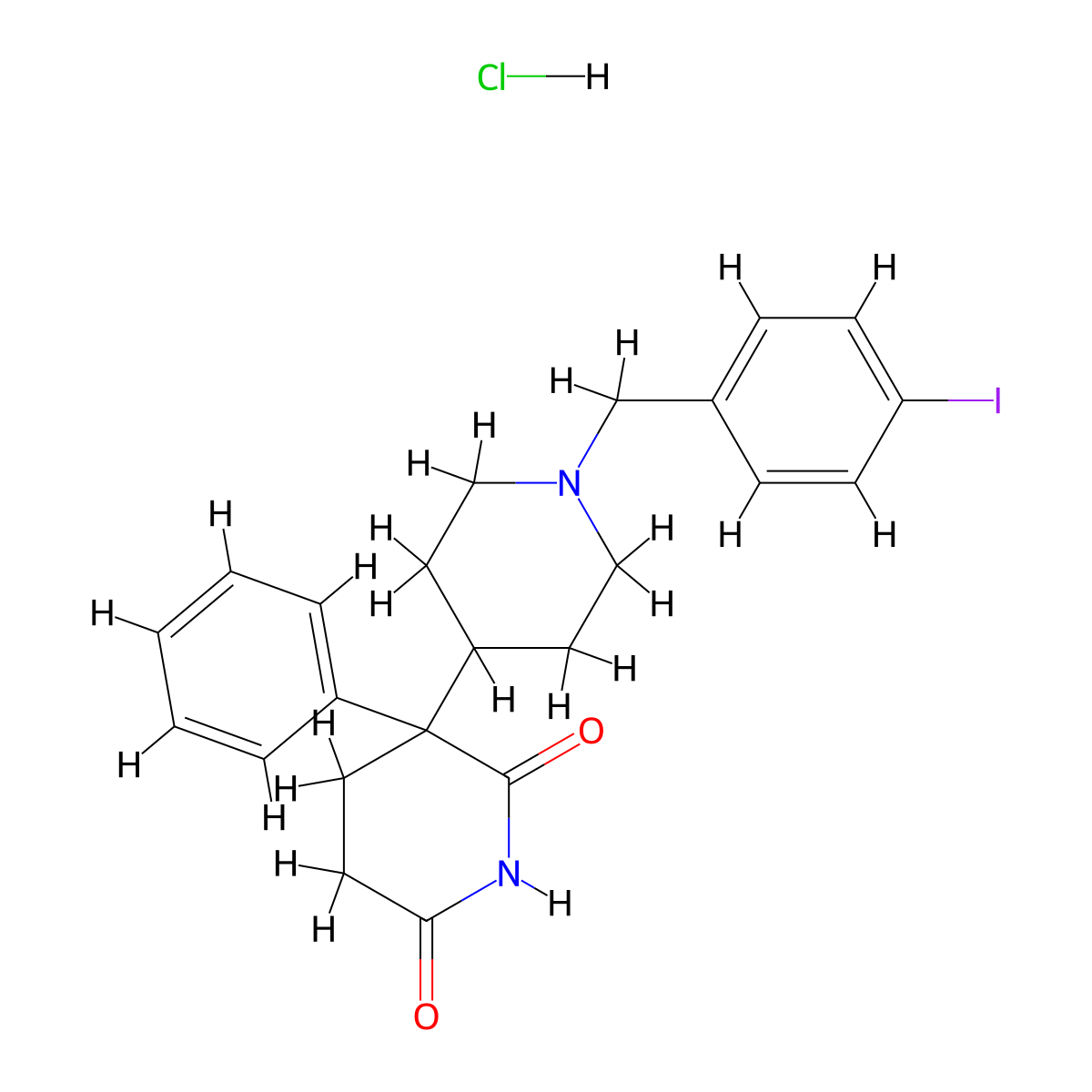 mAChR-IN-1 hydrochloride molecular structure, CAS 119391-73-0